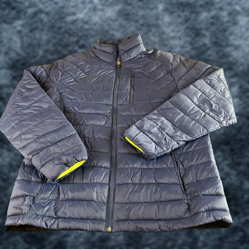 Vintage Xersion Packable Puffer Jacket Lightweight Full Zip Padded Coat Blue Mens Small Size US S / EU 44-46 / 1 - 1 Thumbnail