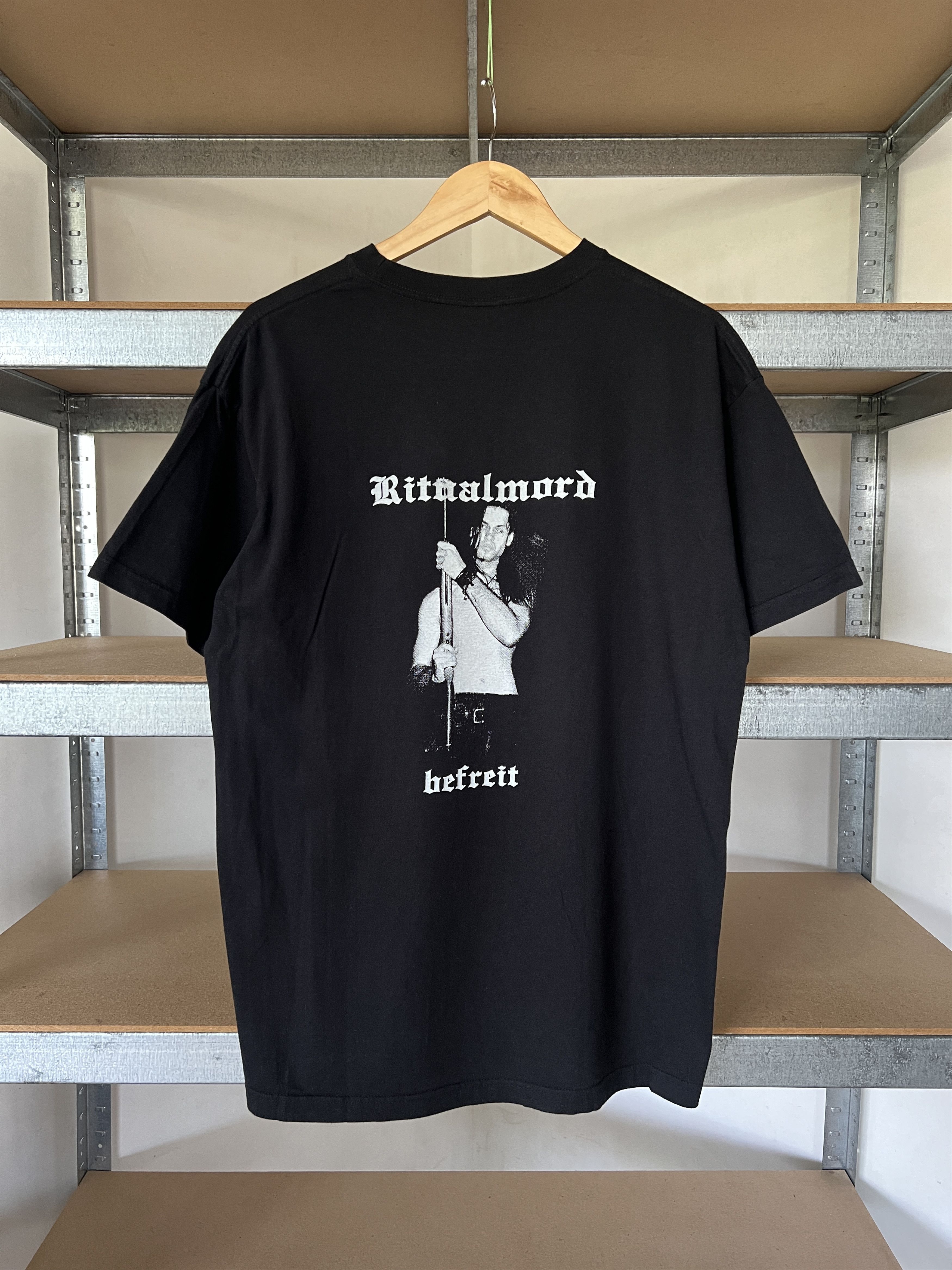 Nordglanz Vintage 2000s Black Metal Band Tee