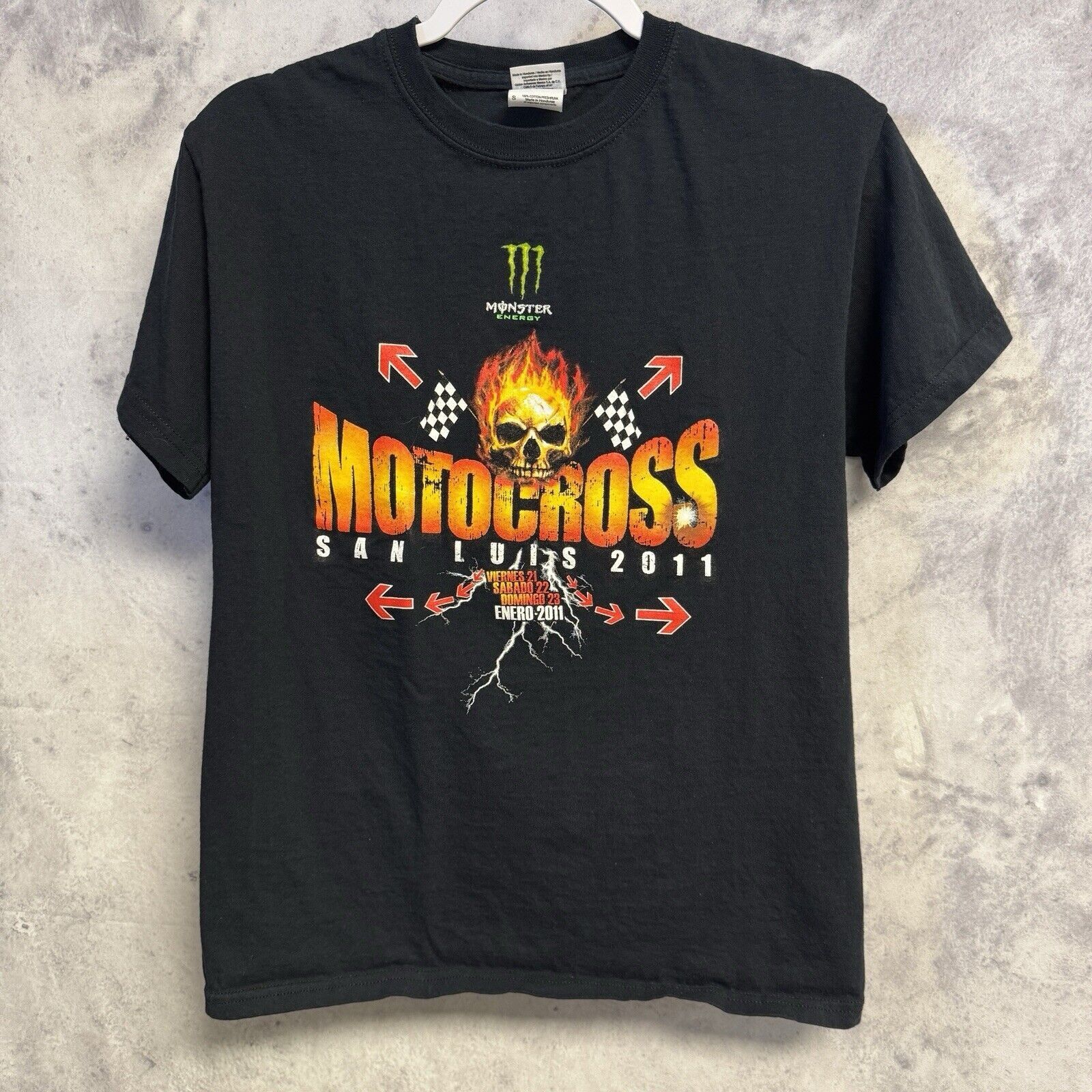 Other Motocross San Luis 2011 T Shirt Mens Small Black Monster Ene Size US S / EU 44-46 / 1 - 1 Thumbnail
