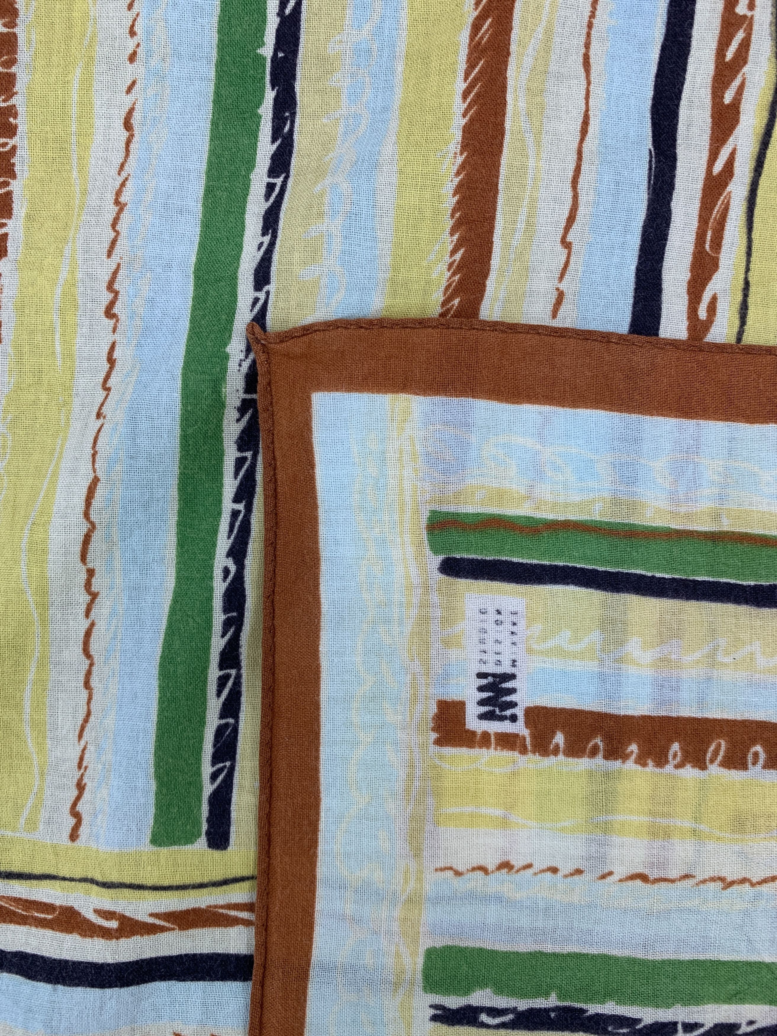 Issey Miyake × Japanese Brand × Vintage Vintage Issey Miyake Neckerchief/Handkerchief - HKA970 Size ONE SIZE - 10 Thumbnail