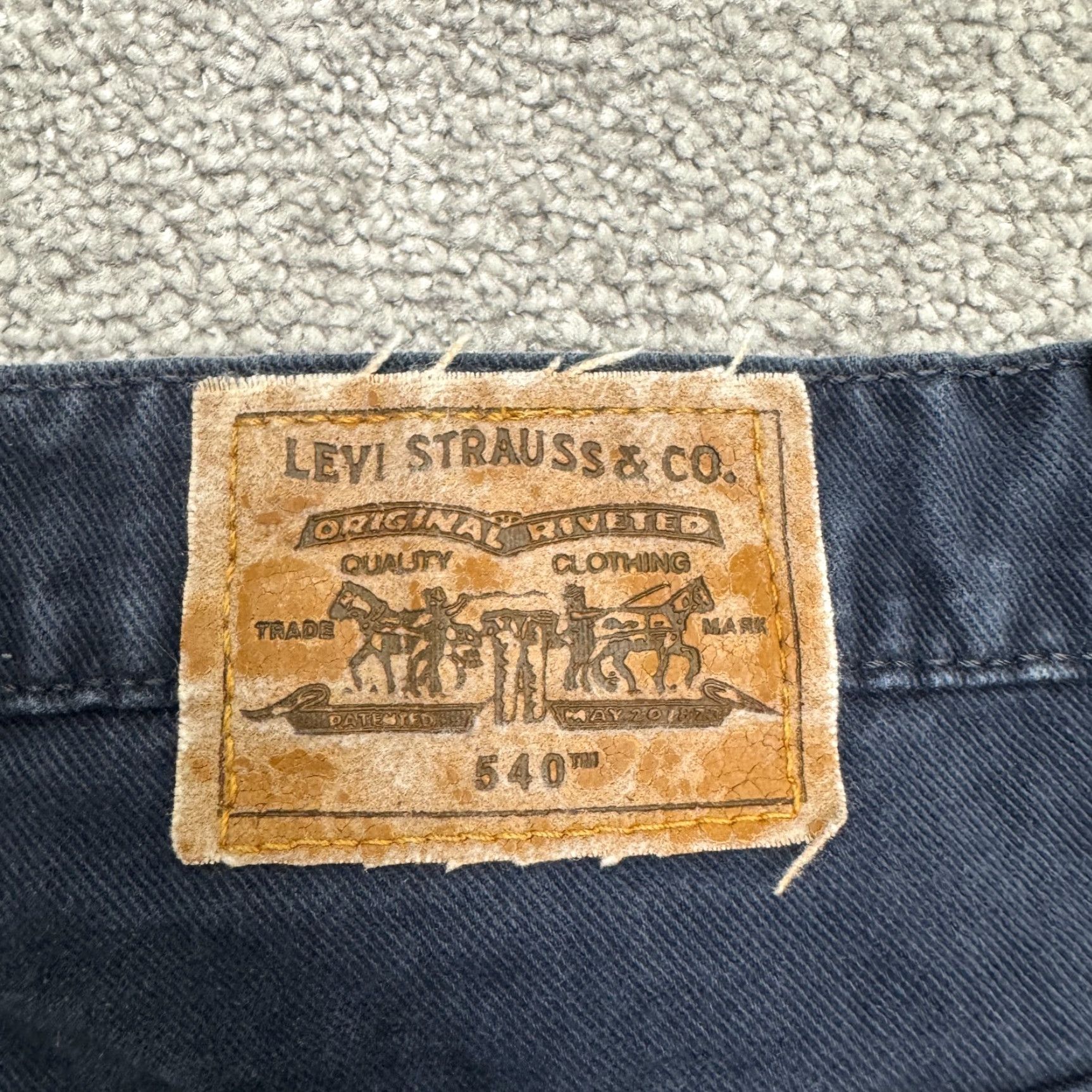 Levi's VINTAGE Levi's Jeans Men 42 Relaxed Fit 90s Y2K Straight Twill Blue Rocker Streetwear Size US 42 / EU 58 - 3 Thumbnail