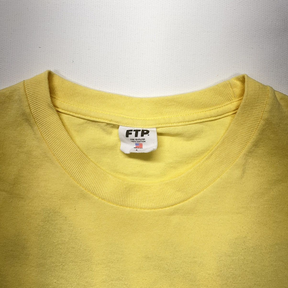 Fuck The Population FTP Fuck The Population Logo Communities Yellow Tee Shirt Size US L / EU 52-54 / 3 - 4 Thumbnail