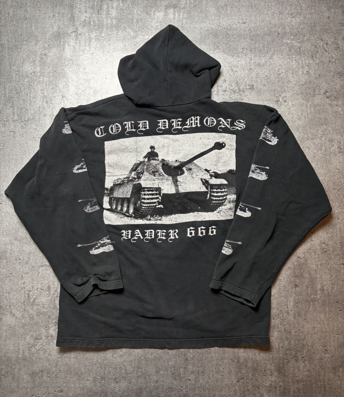Band Tees Vintage 2000 Vader 666 Hoodie Metal Band Size US XL / EU 56 / 4 - 2 Thumbnail