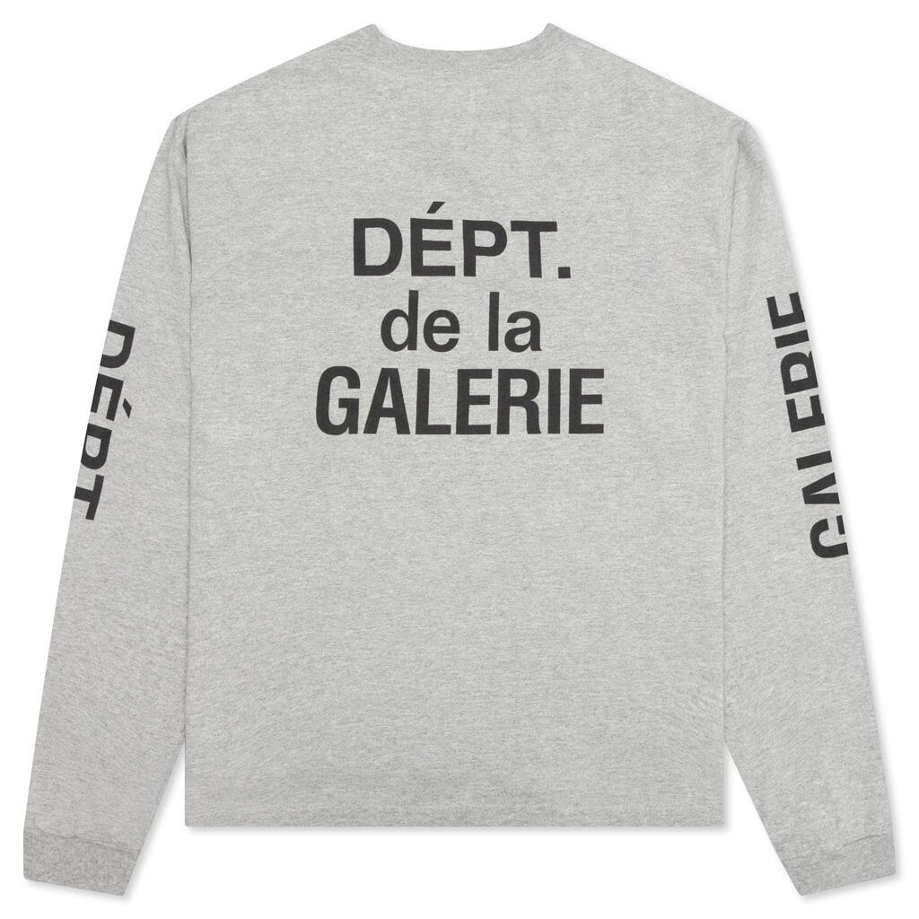 Gallery Dept. o1mle0226 French Collector Long Sleeve T-Shirt in Gray Size US XXL / EU 58 / 5 - 2 Thumbnail