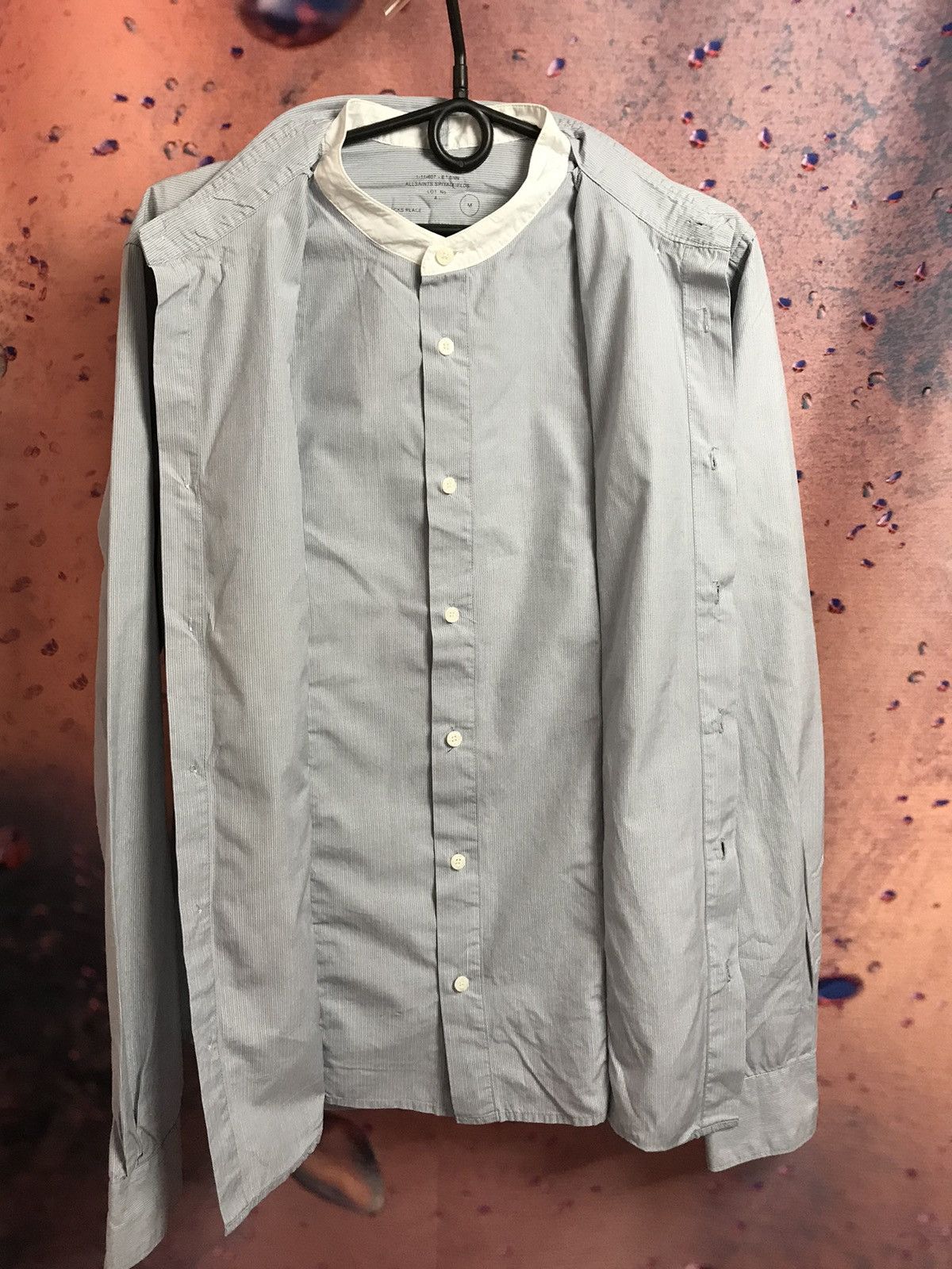 Allsaints Allsaints luxury streetwear shirt in shirt Size US M / EU 48-50 / 2 - 2 Thumbnail