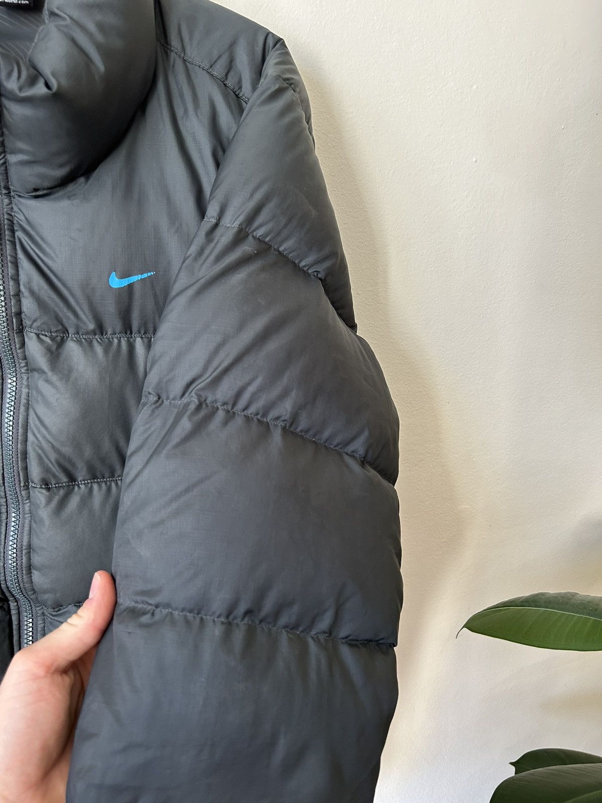 Vintage NIKE DRILL Y2K VINTAGE DOWN PUFFER JACKET Size US S / EU 44-46 / 1 - 5 Thumbnail