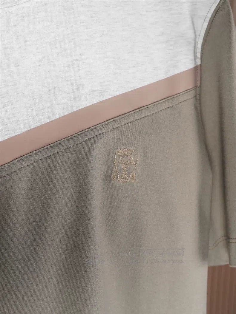 Brunello Cucinelli Brunello Cucinelli Sea Island Cotton Short Sleeve T-Shirt Size US S / EU 44-46 / 1 - 3 Thumbnail