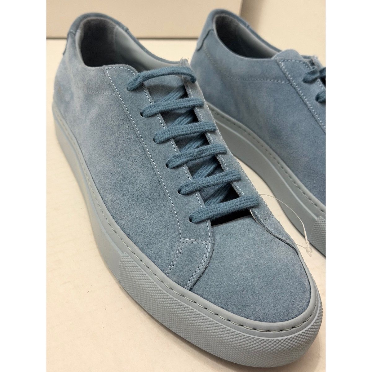 Common Projects COMMON PROJECTS ORIGINAL ACHILLES IN SUEDE BABY BLUE Size US 9 / EU 42 - 7 Thumbnail