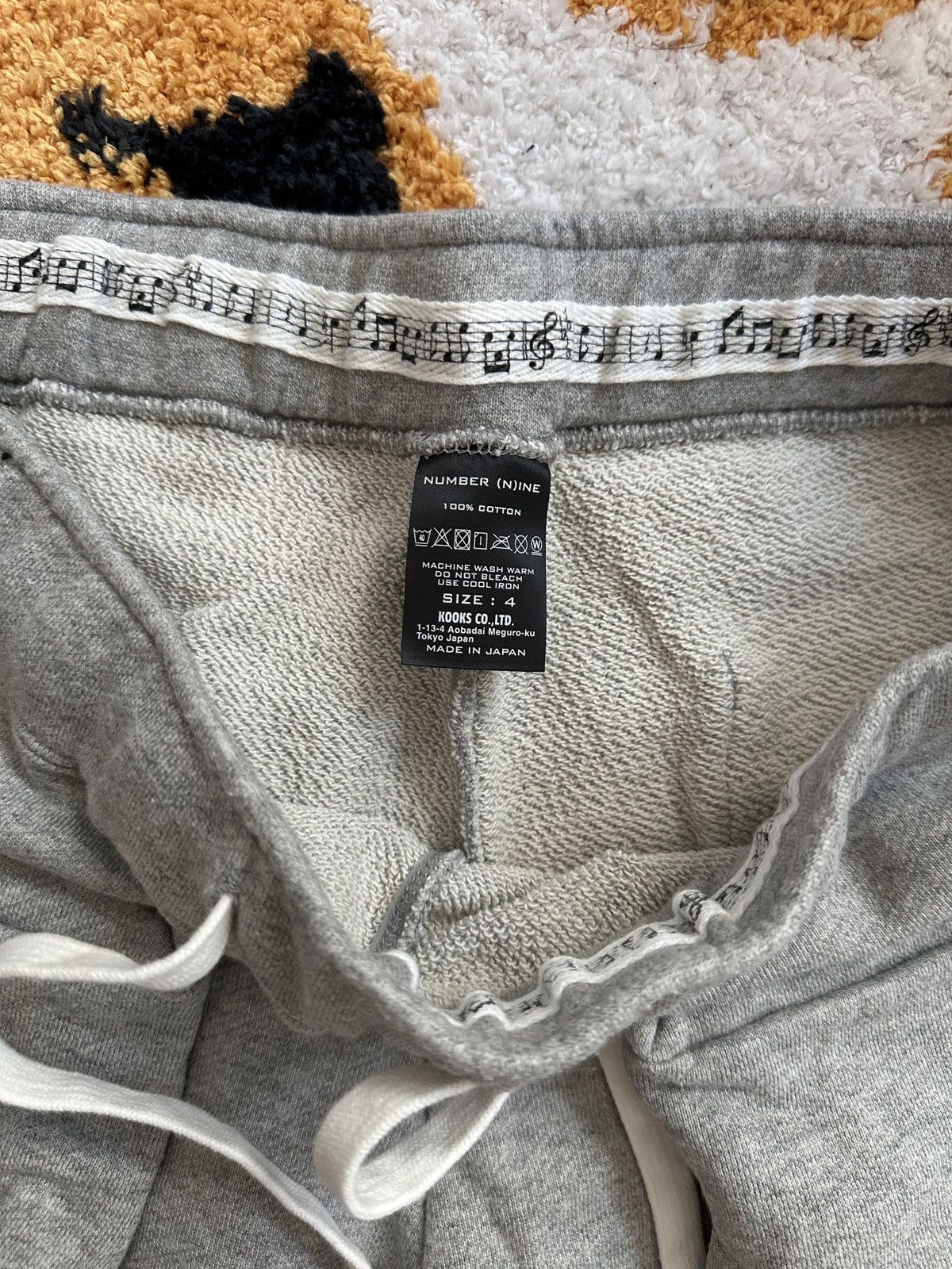 Number (N)ine Number Nine Cargo Sweatpants Grey Size US 34 / EU 50 - 3 Thumbnail