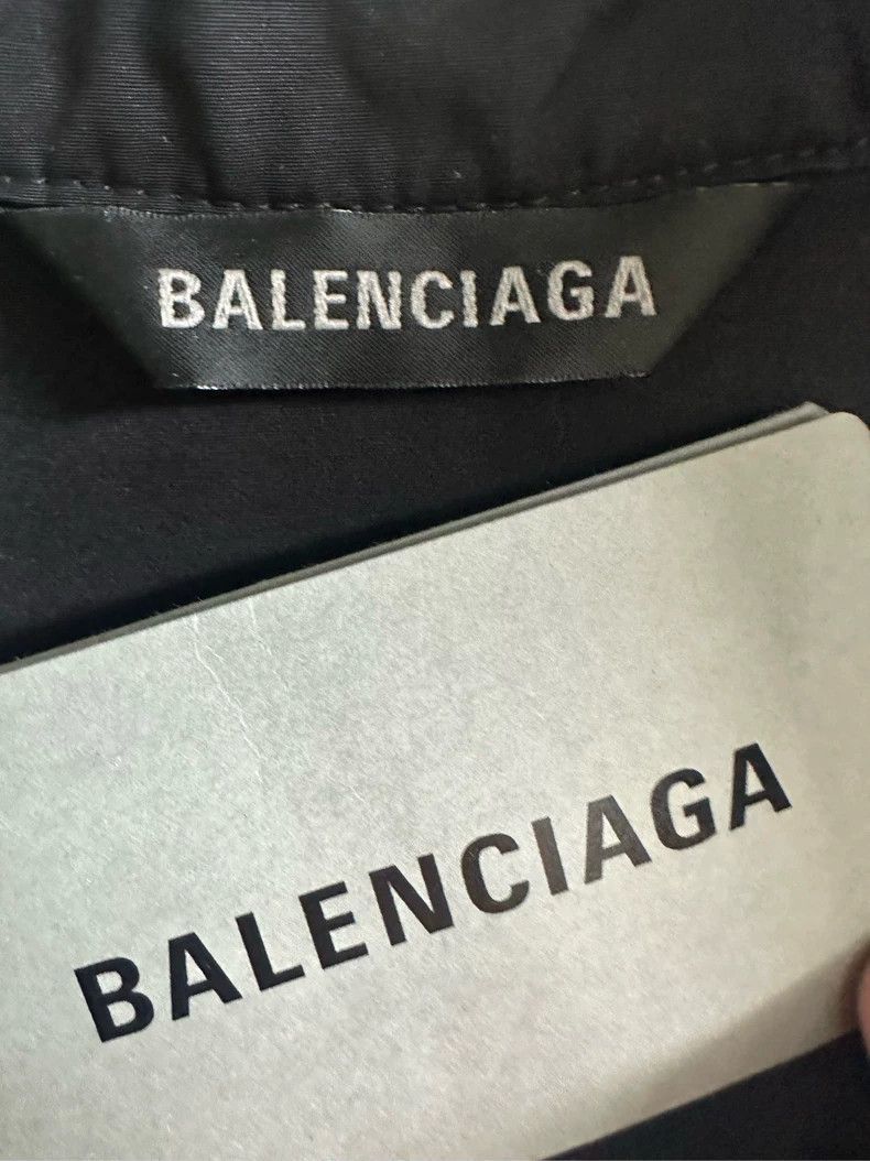 Balenciaga Balenciaga Balenciaga Sports Zip-Up Jacket in Black-2506 Size US M / EU 48-50 / 2 - 4 Thumbnail