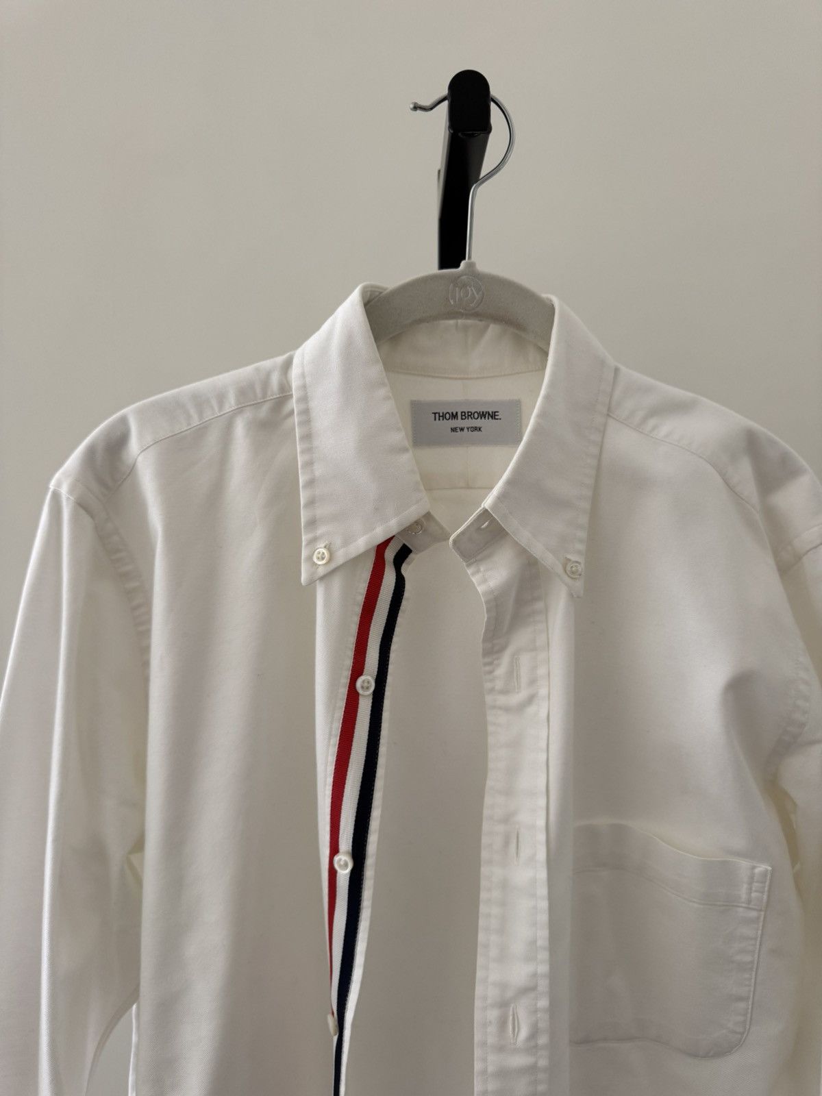 Thom Browne Thom Browne white Oxford shirt Size US M / EU 48-50 / 2 - 2 Thumbnail