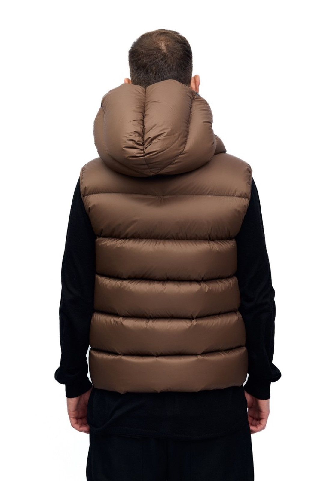 Rick Owens Last Rick Owens Quilted Recycled-Shell Hooded Down Gilet Size US S / EU 44-46 / 1 - 5 Thumbnail