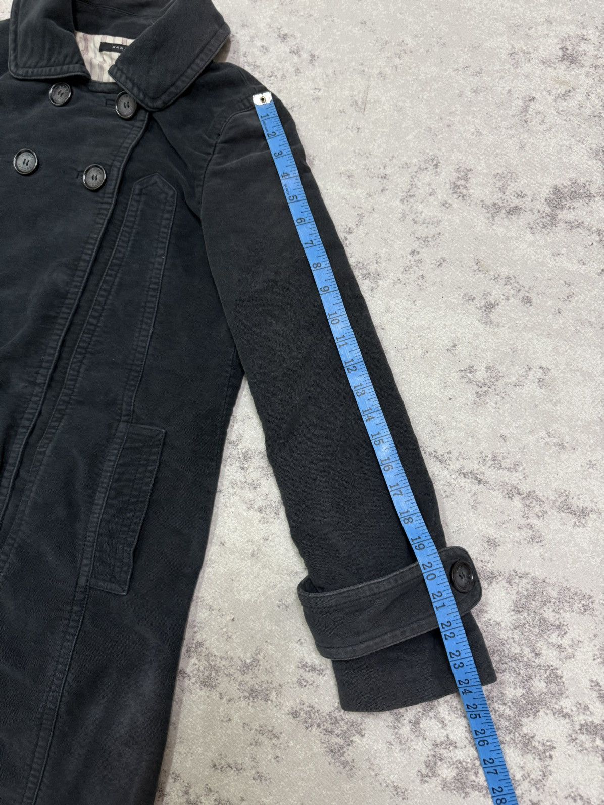Marc Jacobs Vintage Marc Jacobs Double Breasted Long Coat Jacket Size S / US 4 / IT 40 - 19 Thumbnail