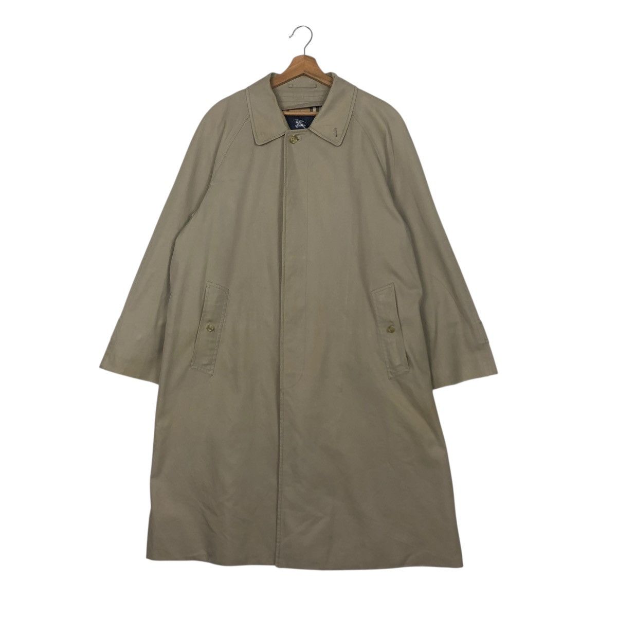 Burberry 🔥VINTAGE LONG JACKET TRENCH COAT BURBERRY LONDON NOVA CHECK Size US M / EU 48-50 / 2 - 2 Thumbnail