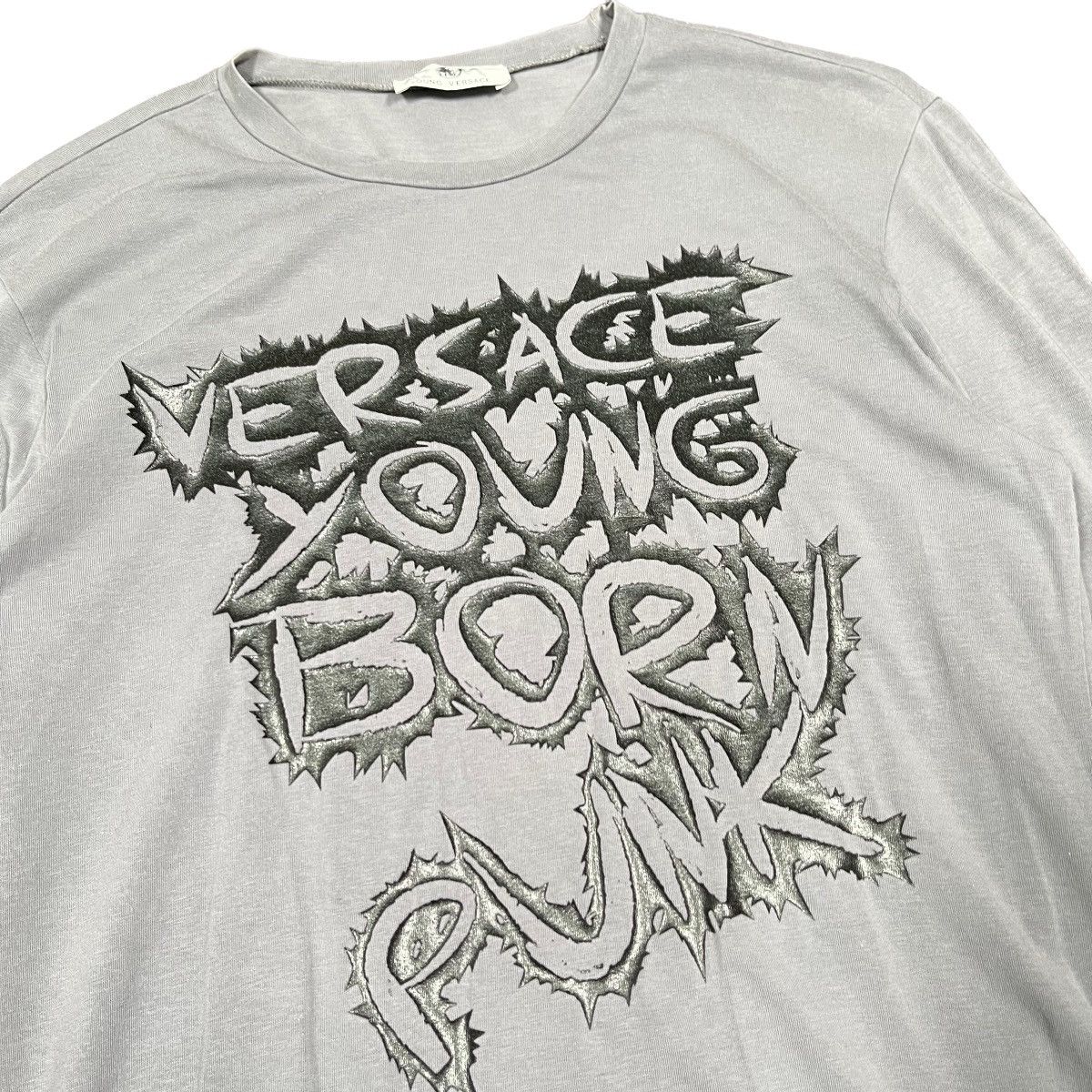 Versace Versace Young Born Punk Long Sleeve Shirt Size US S / EU 44-46 / 1 - 3 Thumbnail