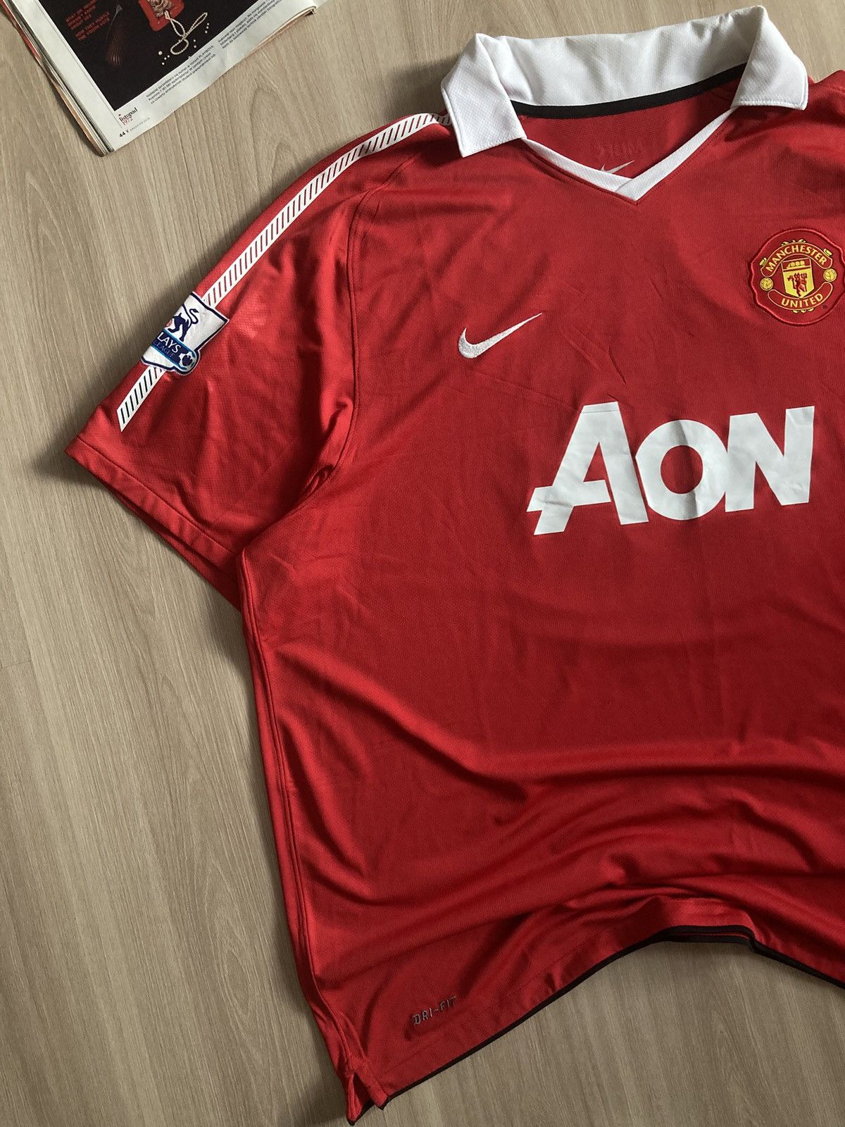 Nike Vintage Nike Dri-Fit Jersey Williamson Manchester United 00s Size US XXL / EU 58 / 5 - 4 Thumbnail