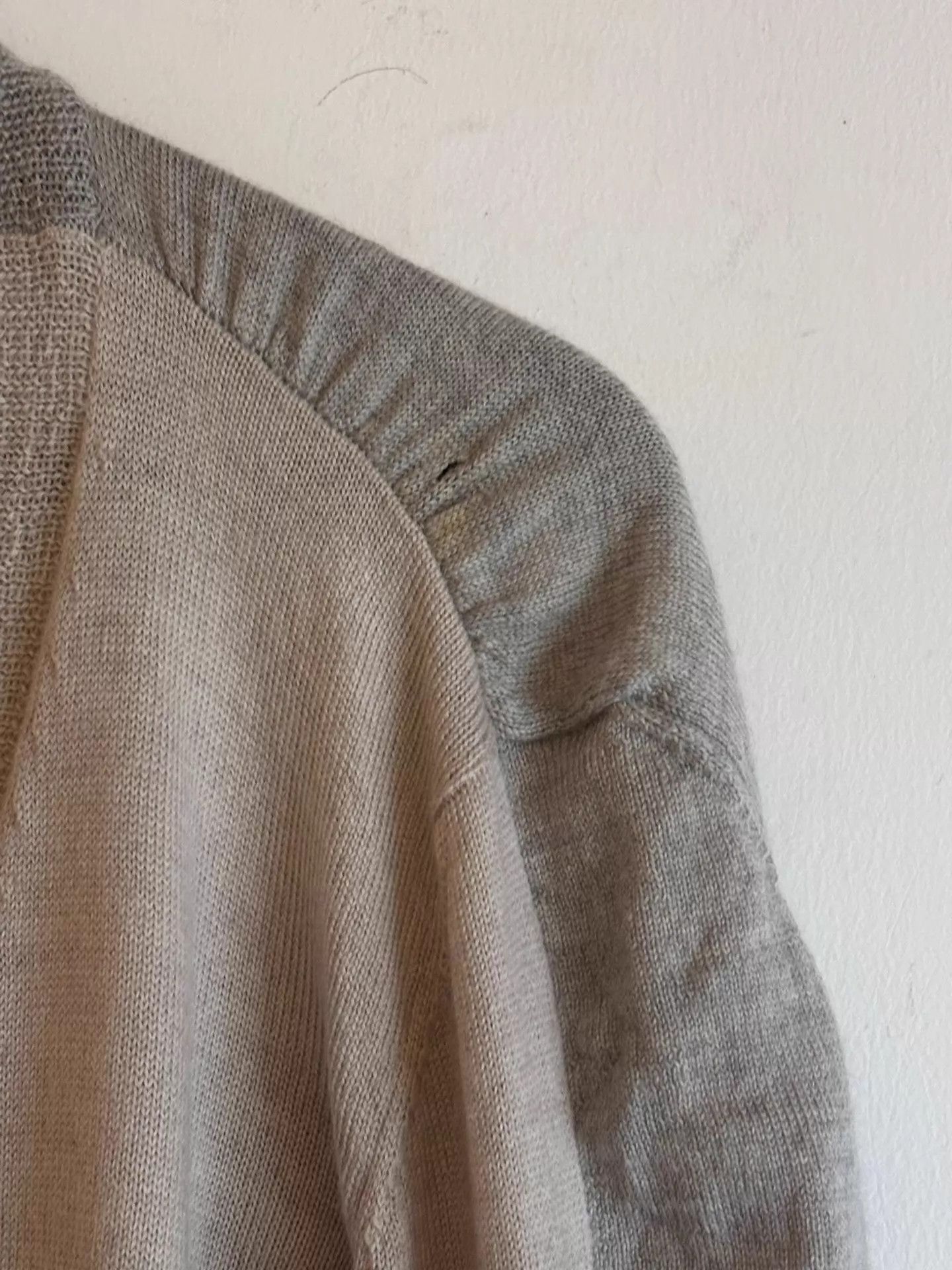 Other MMM AW2004 White Label Yin-Yang Loose Colorblock Cardigan M Size US M / EU 48-50 / 2 - 8 Thumbnail