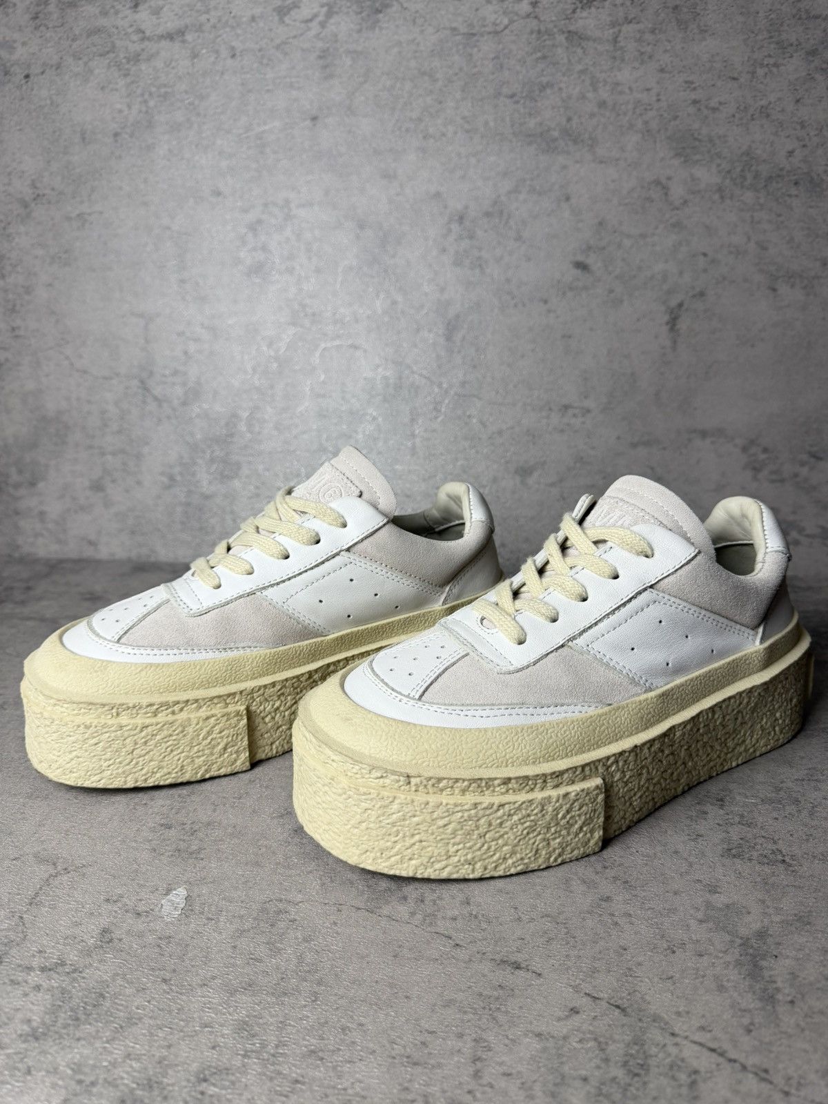 Maison Margiela MM6 - MM - AW24 Chunky Panelled Platform Size US 8 / IT 38 - 7 Thumbnail