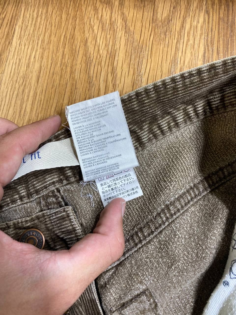 Gap Vintage GAP Corduroy Pants Brown Size US 29 - 15 Thumbnail
