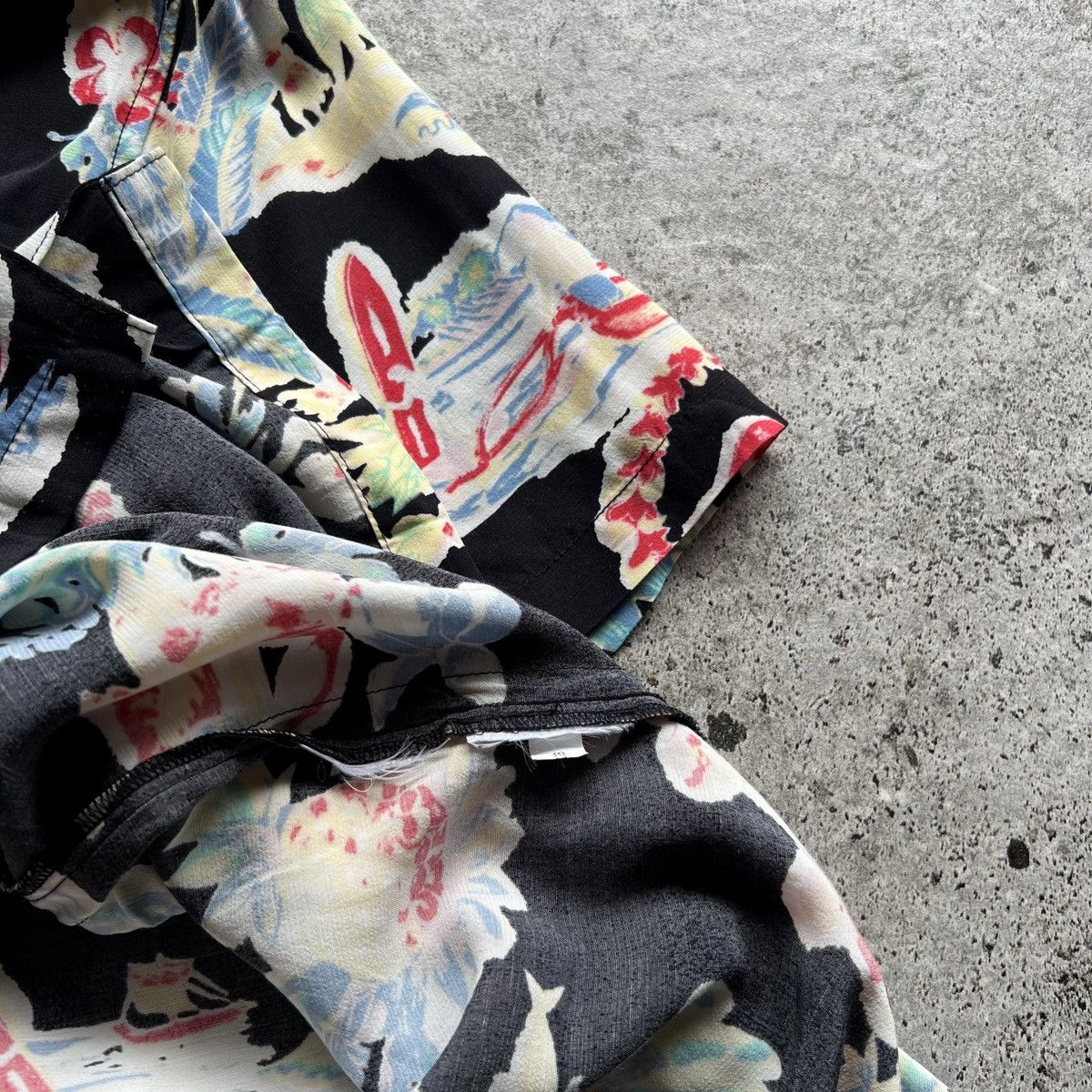 Designer × Levi's Levi’s Open Collar Shirt SS Pattern Palm Beach Hawaiian Size L / US 10 / IT 46 - 8 Thumbnail