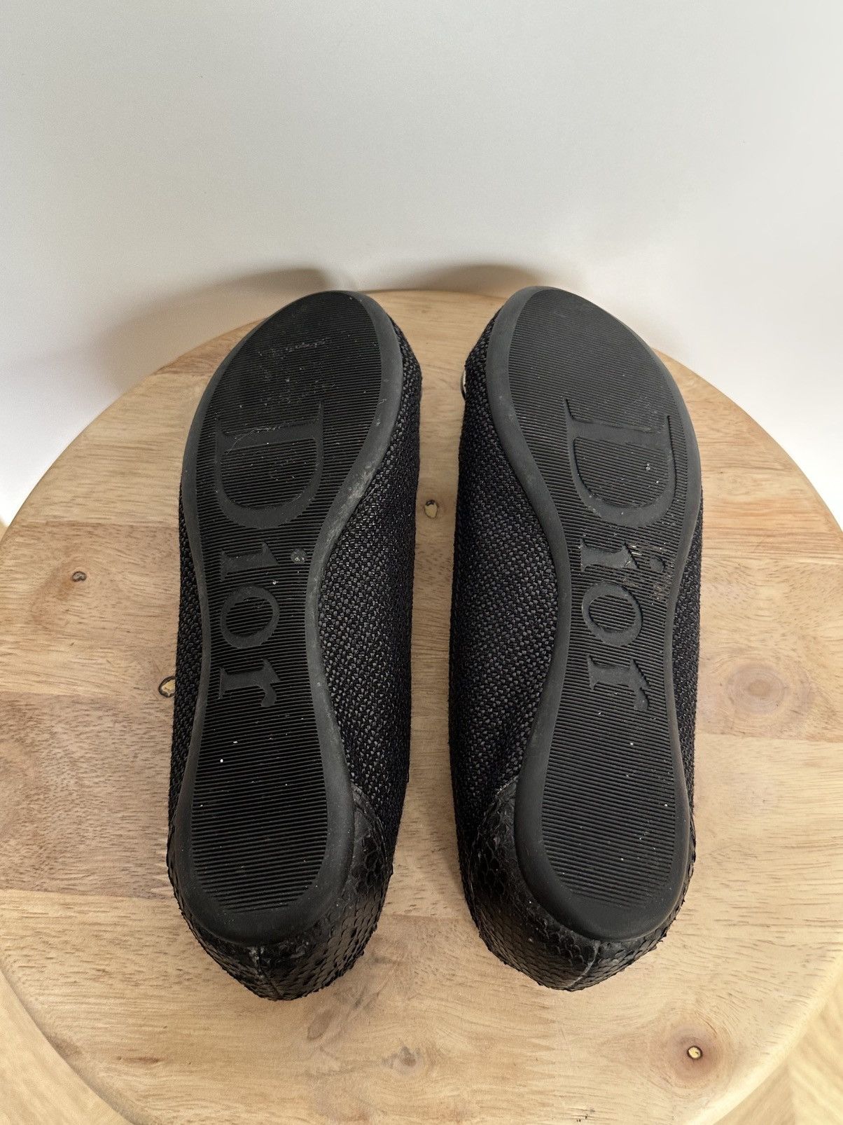 Dior Dior leather cloth ballet flats Size US 6 / IT 36 - 14 Thumbnail