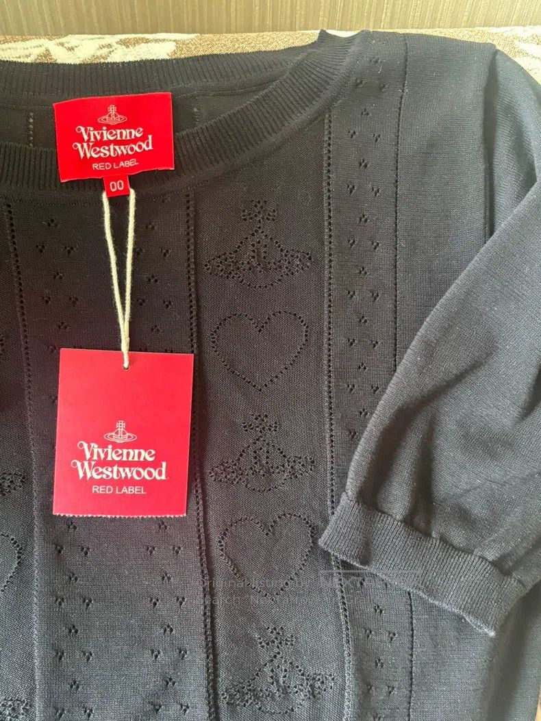 Vivienne Westwood Vivienne Westwood Japanese Summer Hollow Out Heart Short S Size XS / US 0-2 / IT 36-38 - 3 Thumbnail