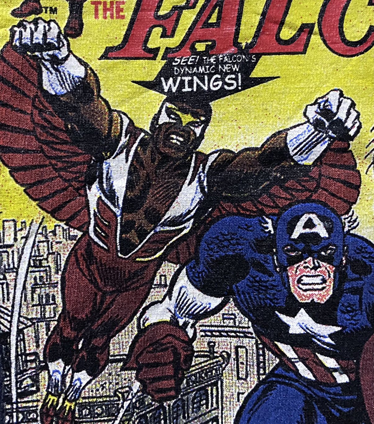 Ecko Unltd. × Marvel Comics × Vintage Tee Shirt Caps 171 Marvel Comics Captain America Falcon Ecko Size US XL / EU 56 / 4 - 9 Thumbnail