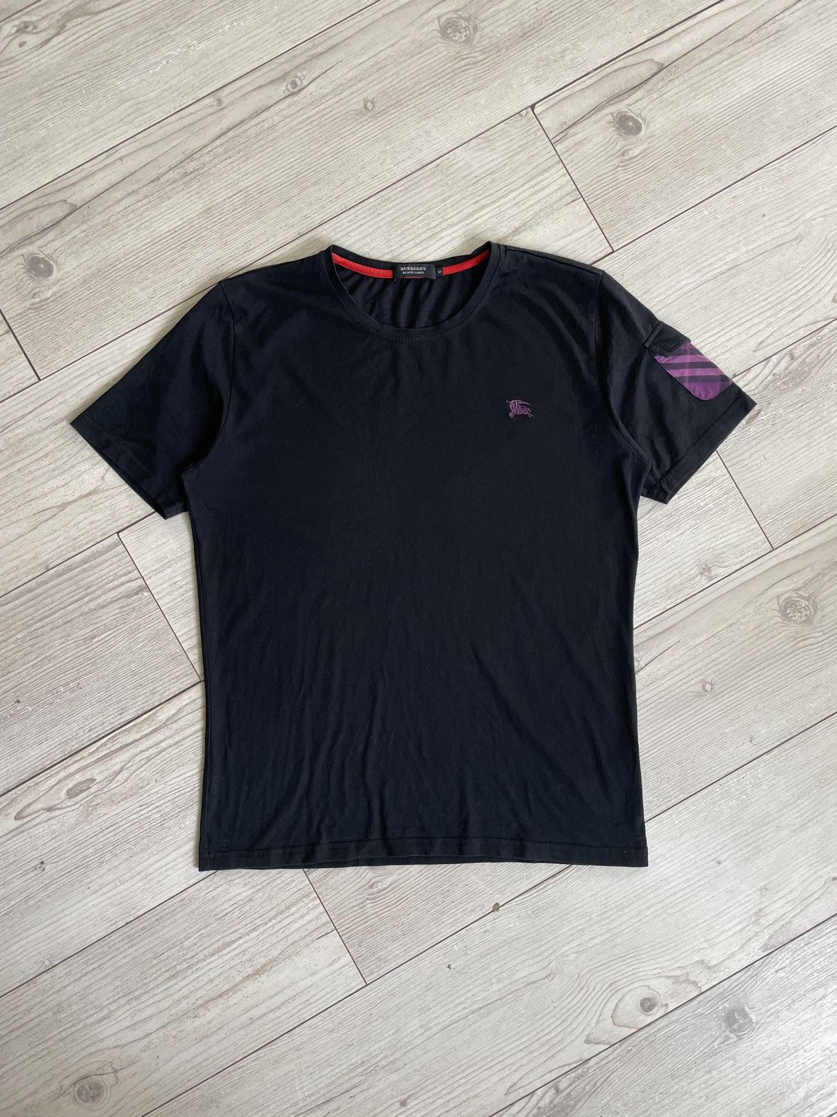 Black Label × Burberry × Vintage Burberry Black Label T Shirt Size US M / EU 48-50 / 2 - 2 Thumbnail