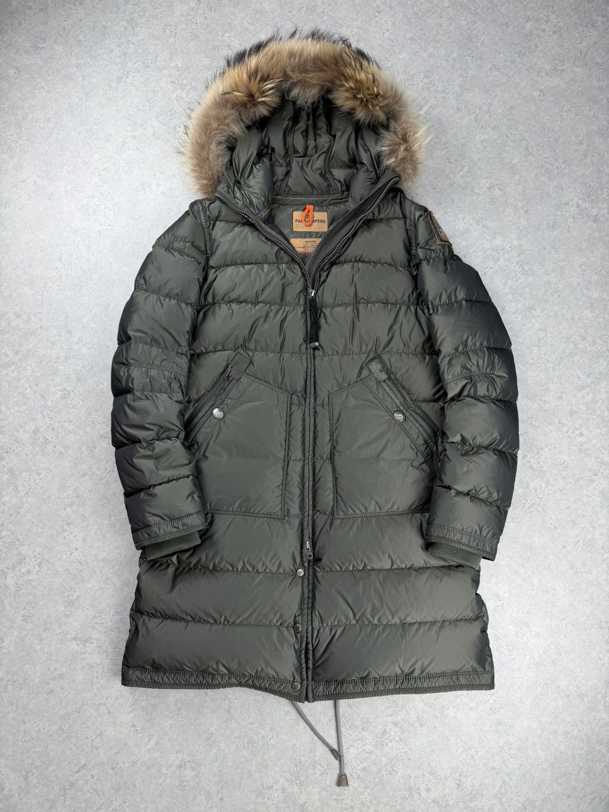 Parajumpers Parajumpers Long Bear Down Jacket Parka Size M Size M / US 6-8 / IT 42-44 - 1 Thumbnail