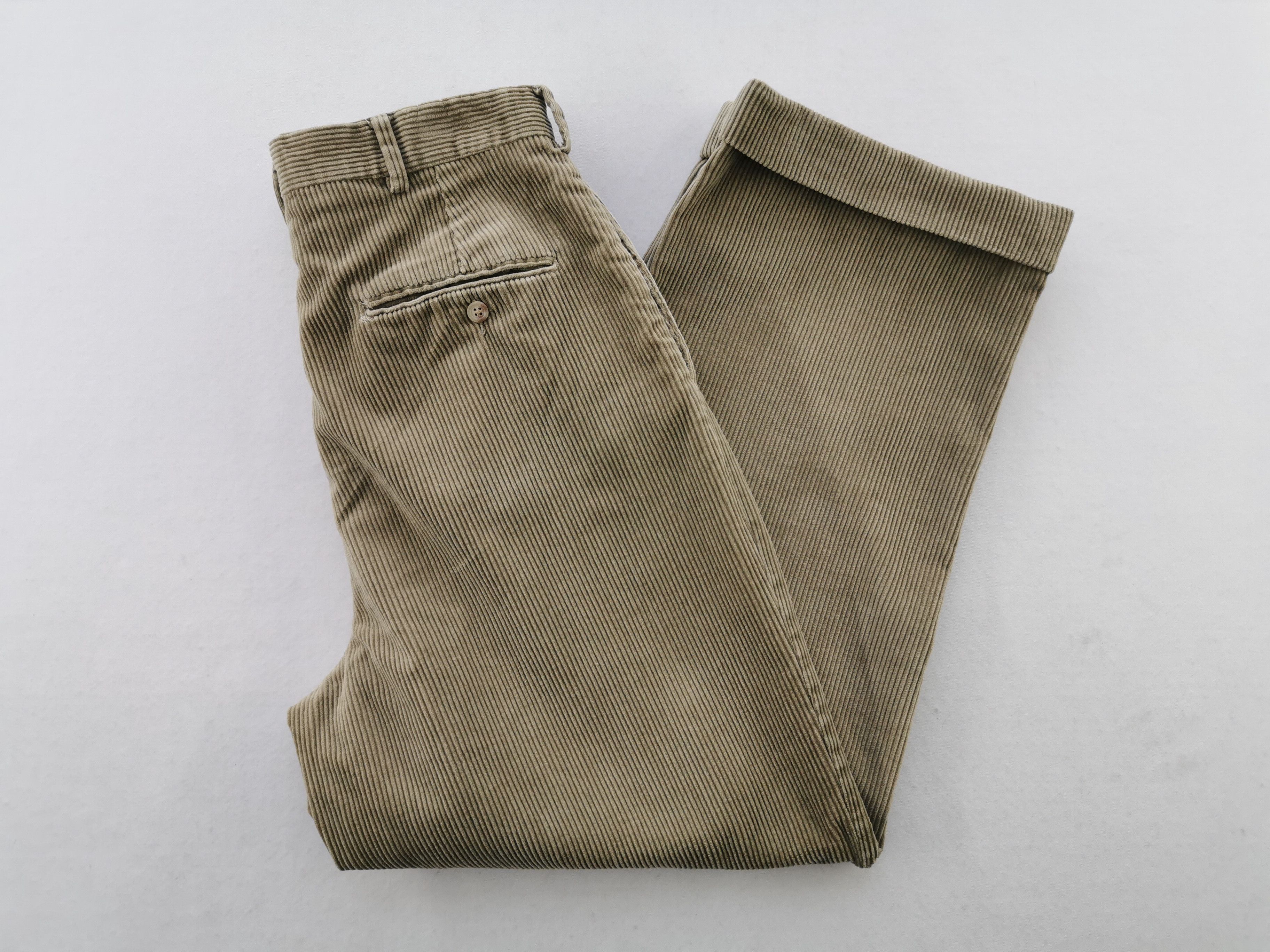 Polo Ralph Lauren Vintage 90s Polo Ralph Lauren Corduroy Pants Made In USA Size US 33 - 4 Thumbnail