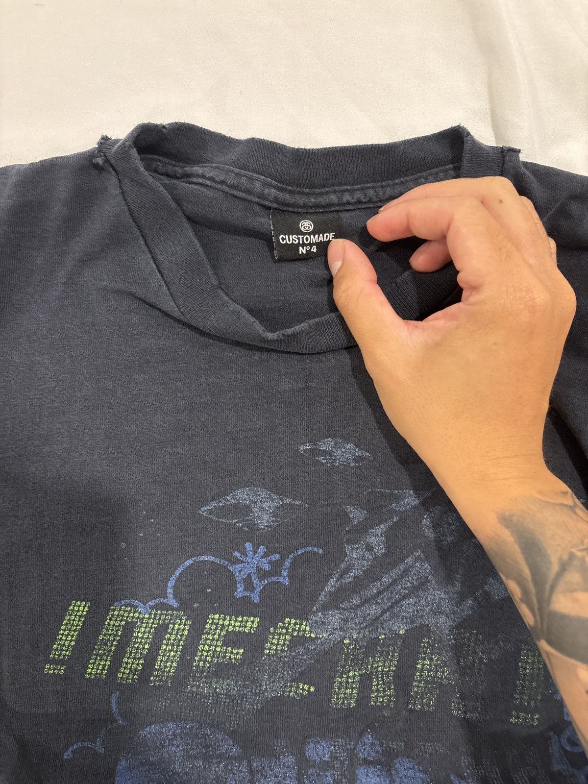 Stussy Stussy x customade t shirt Size US L / EU 52-54 / 3 - 3 Thumbnail