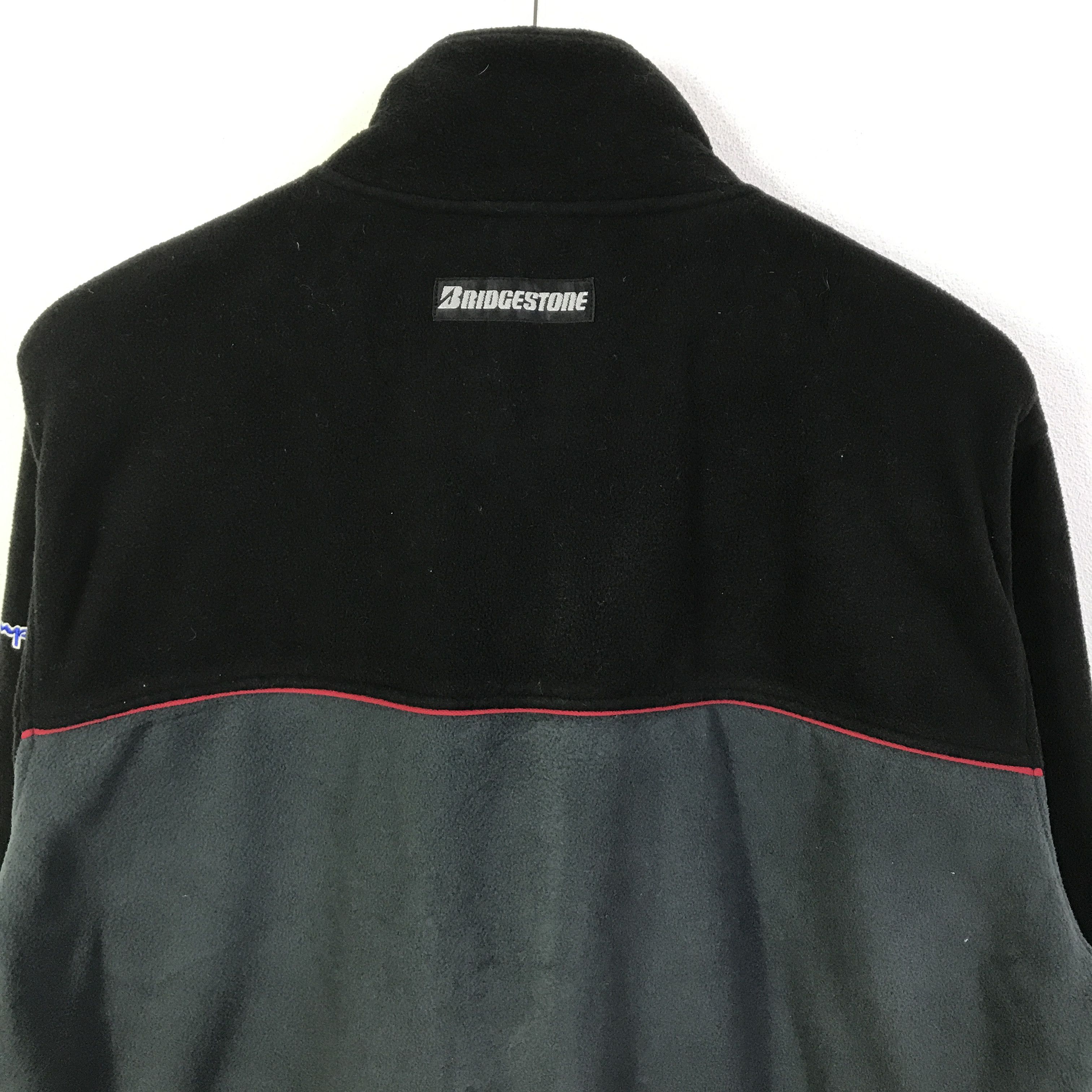 Champion Vintage Toyota X Bridgestone Fleece Jacket K101B16 Size US XL / EU 56 / 4 - 4 Thumbnail