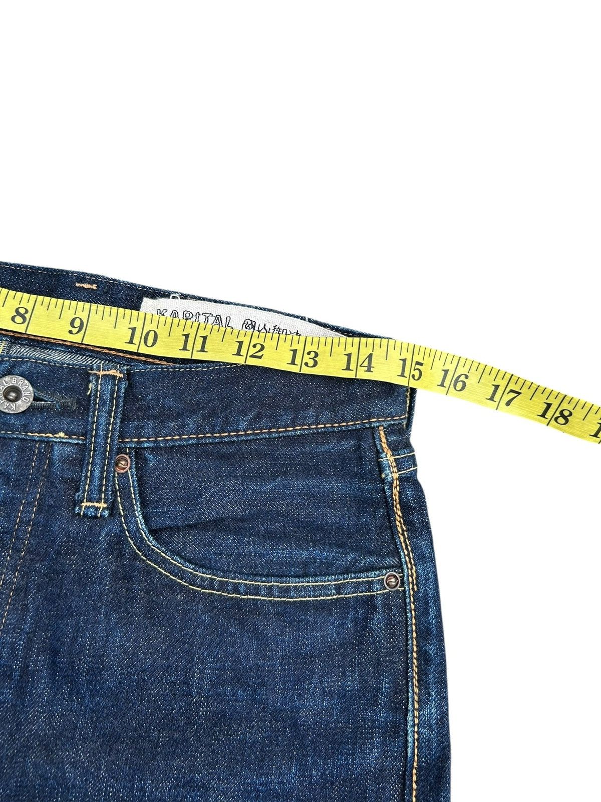 Kapital Buckle Back KAPITAL Selvedge Denim Jeans Size US 30 / EU 46 - 16 Thumbnail