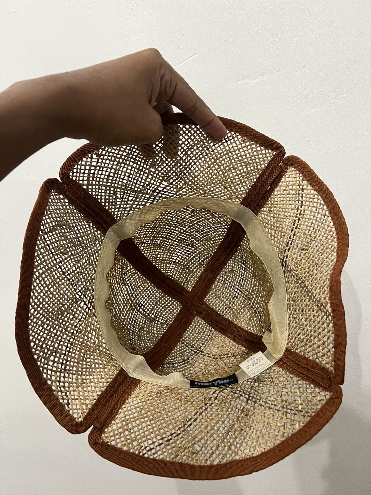 Japanese Brand Marylia Paper Straw Archive Hat Size ONE SIZE - 7 Thumbnail