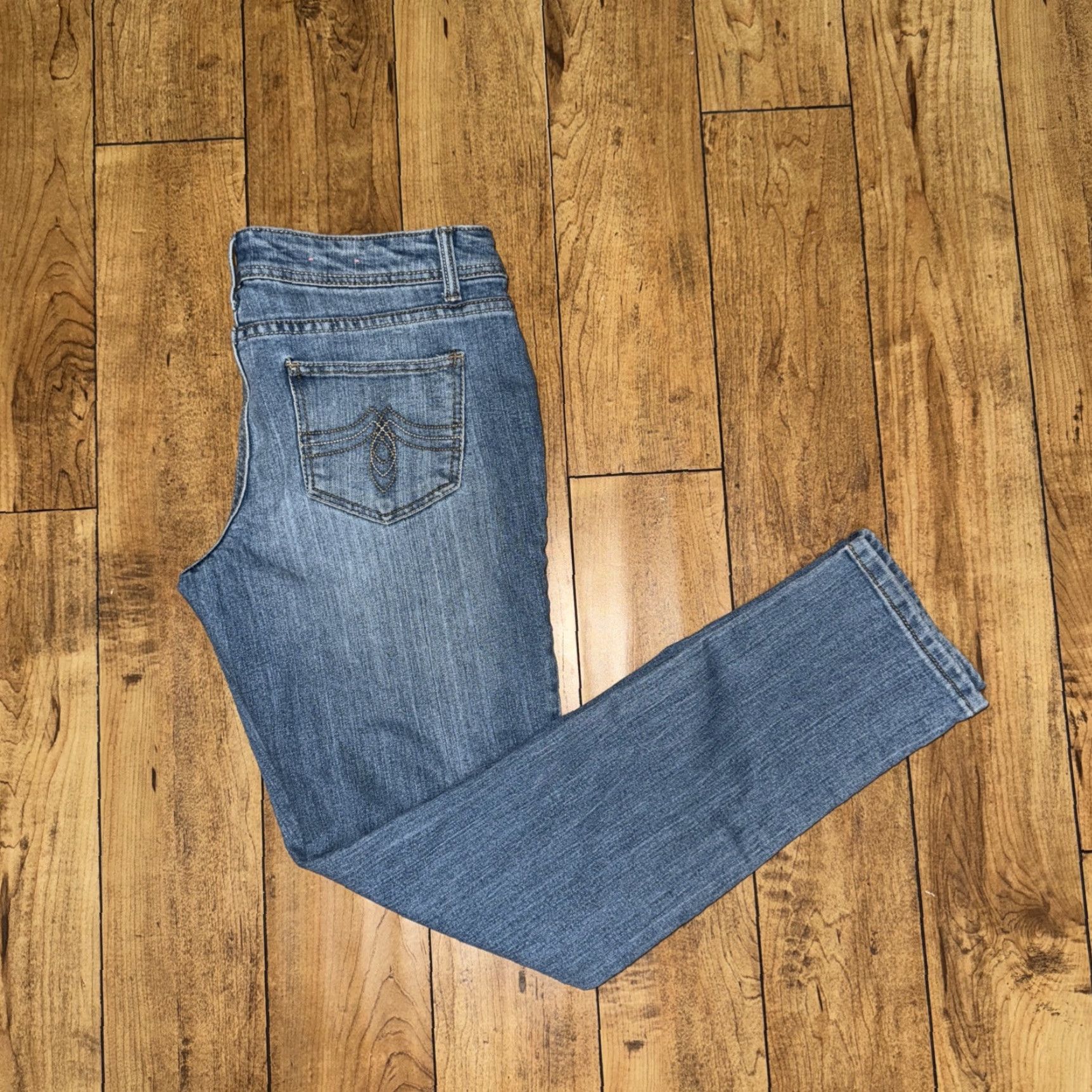 Denime SO Jeans Skinny Denim 11 Regular 32x30 Blue Women Size 32" / US 10 / IT 46 - 2 Thumbnail