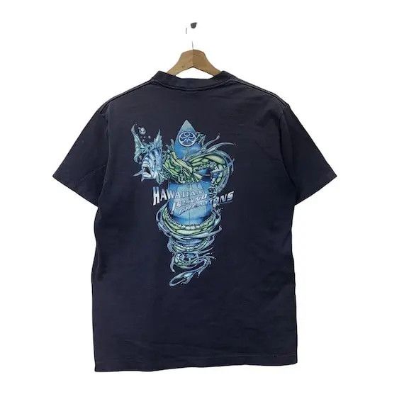 Other Vtg 90’ HAWAIIAN ISLAND CREATIONS Surf Artwork Tee Shirt Size US M / EU 48-50 / 2 - 1 Thumbnail