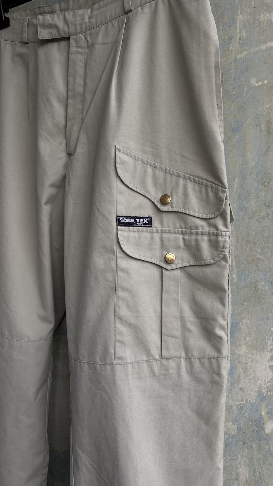 Fjallraven × Goretex FJALLRAVEN Beige Gore-Tex Winter Vintage Pant Size 50 Size US 34 / EU 50 - 6 Thumbnail
