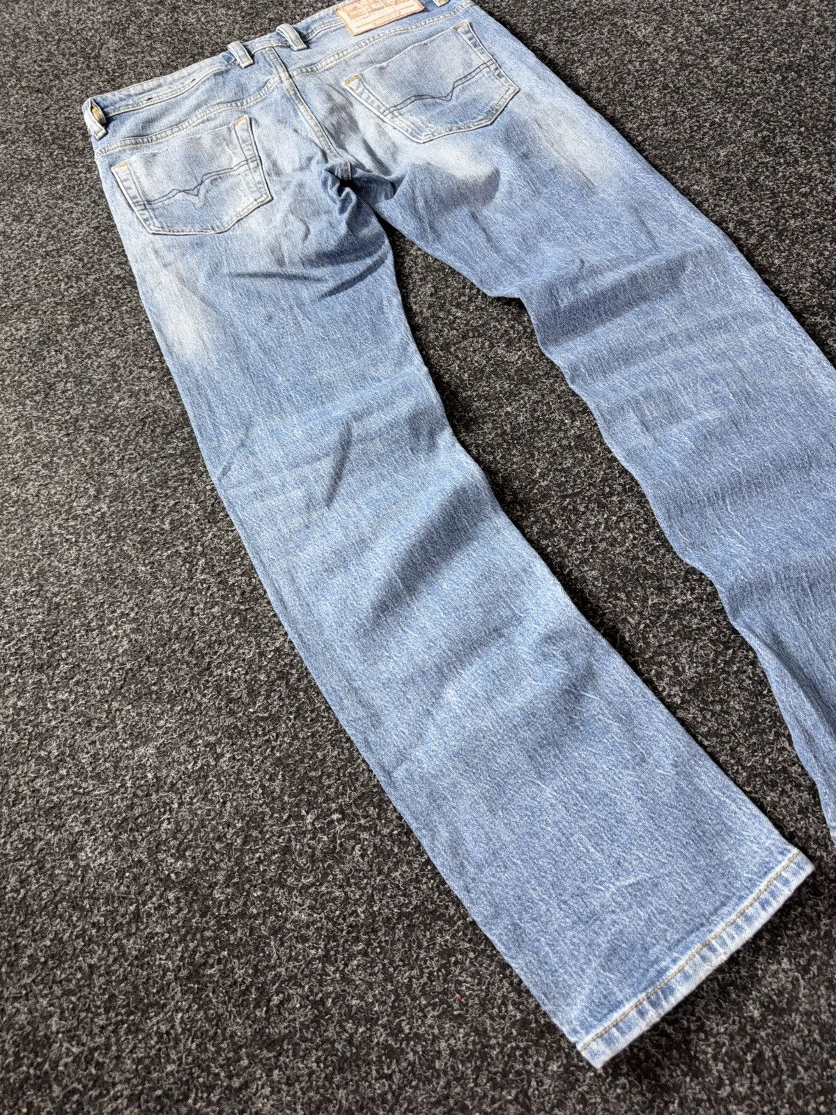 Diesel × If Six Was Nine × Vintage Vintage 90s Y2K Diesel Industry Jeans baggy pants Size US 33 - 11 Thumbnail