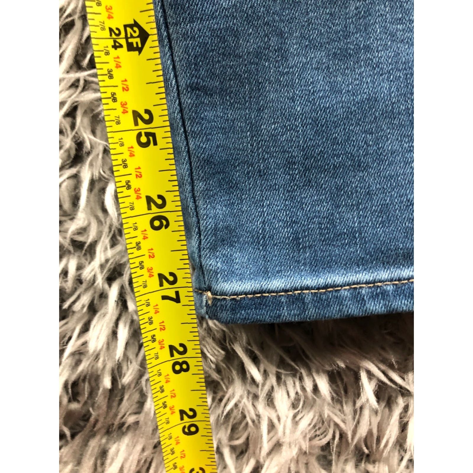 Vintage Cashmere Jeans Skinny High Rise Womens Size 4 Medium Wash Blue Denim Size 27" / US 4 / IT 40 - 3 Thumbnail