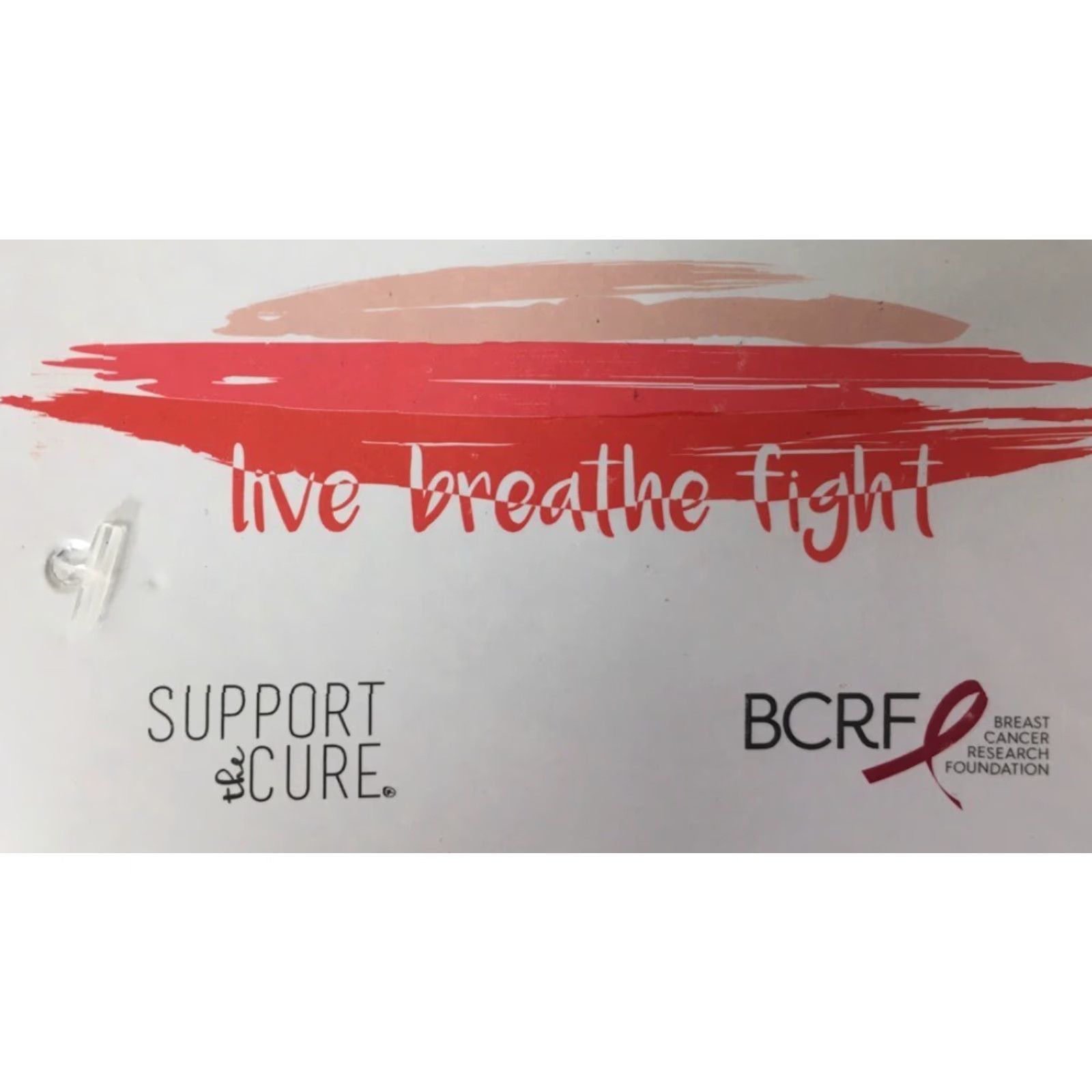 Vintage Live Breathe Fight Womens T-Shirt Gray Heathered Lips Stronger Together L Womens Size L / US 10 / IT 46 - 4 Thumbnail