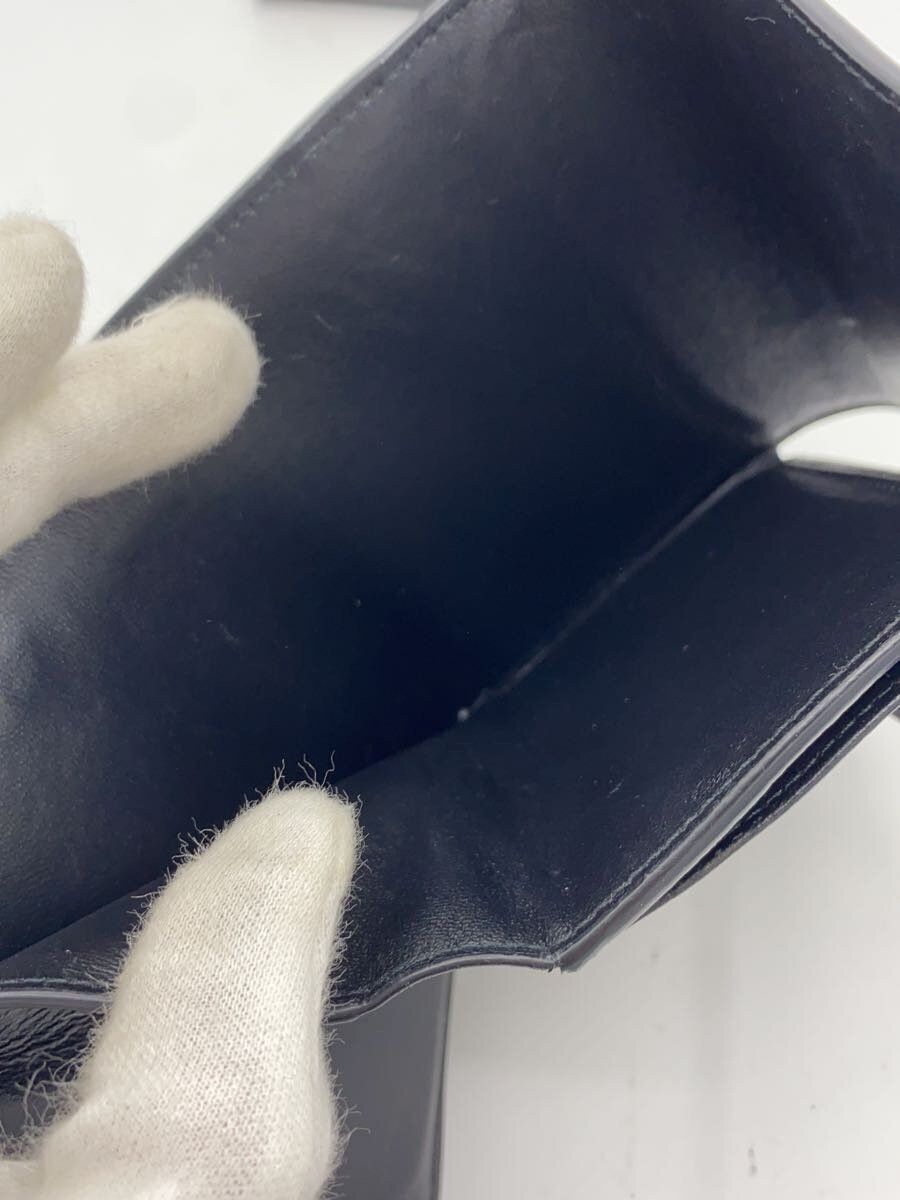 Balenciaga Balenciaga Hourglass Leather Mini Wallet Black Size ONE SIZE - 5 Thumbnail