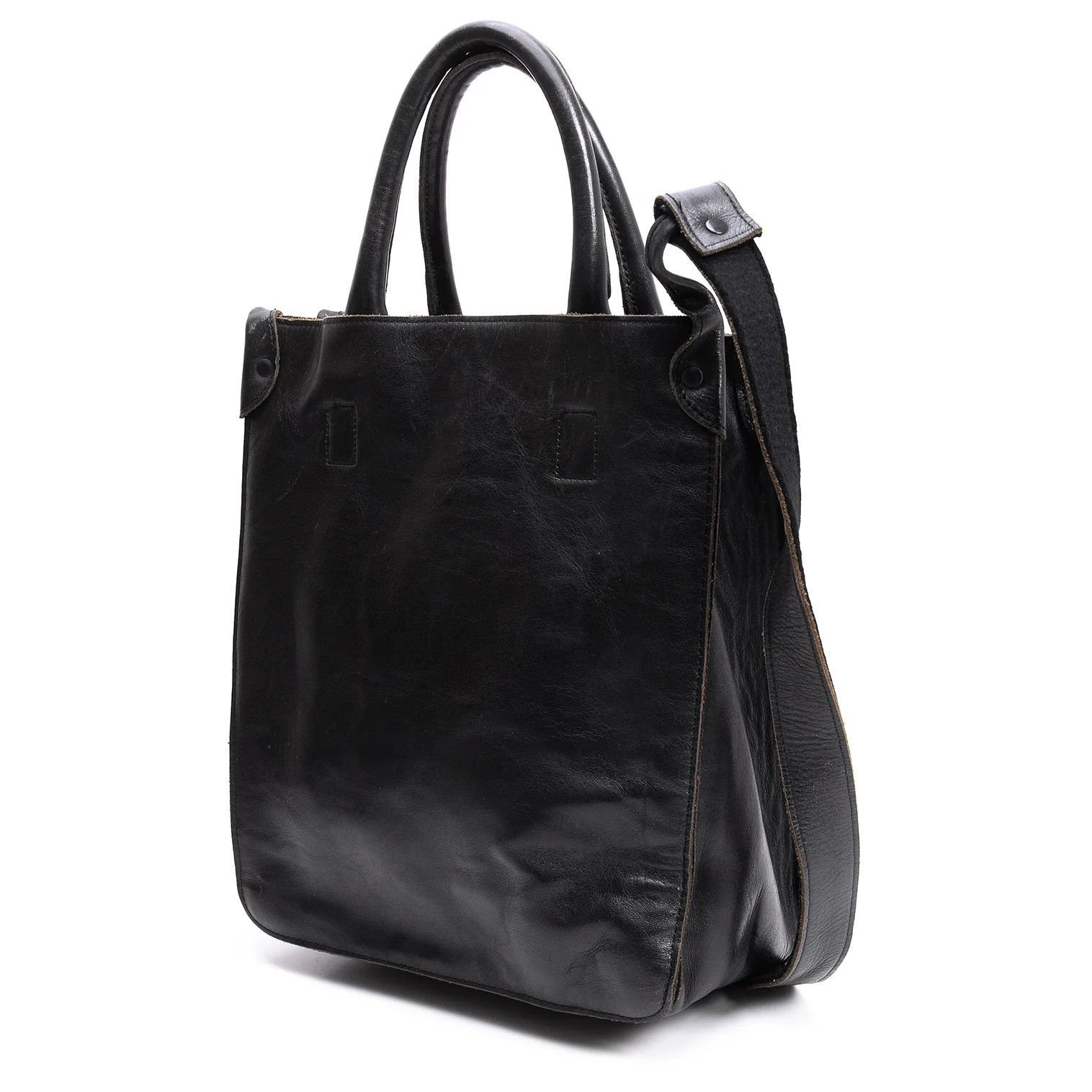 Yohji Yamamoto Yohji Yamamoto Leather 2WAY Shoulder Bag Black Size ONE SIZE - 1 Thumbnail