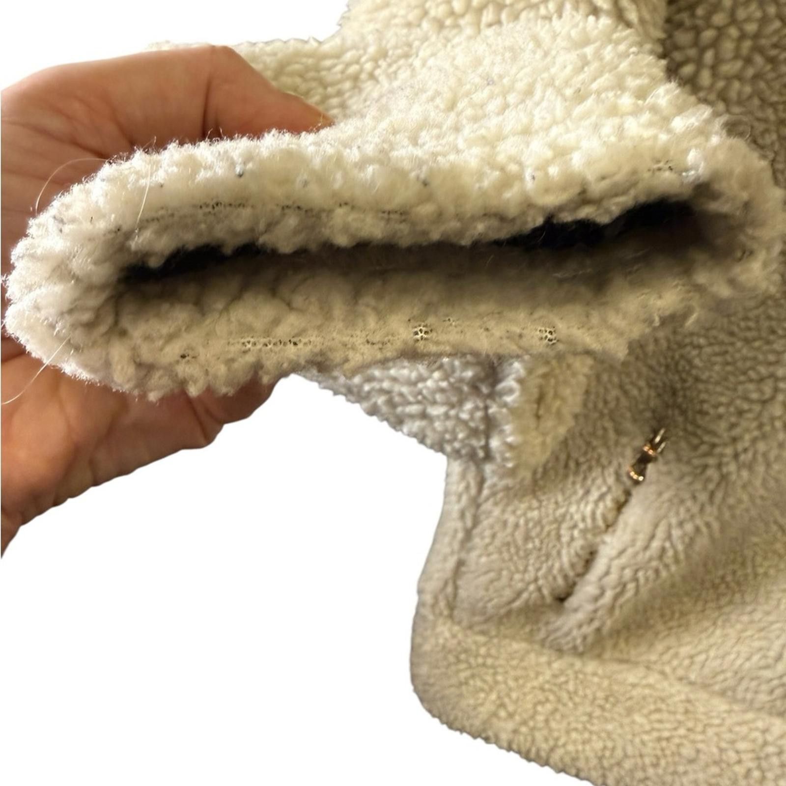 Other Varley Cream Women’s Victory Teddy Sherpa Jacket sz XS Size XS / US 0-2 / IT 36-38 - 8 Thumbnail