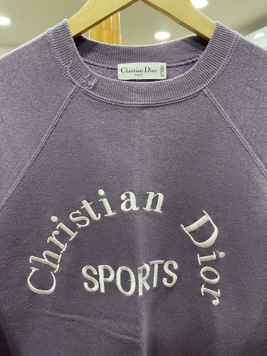 Vintage christian best sale dior sports sweatshirt