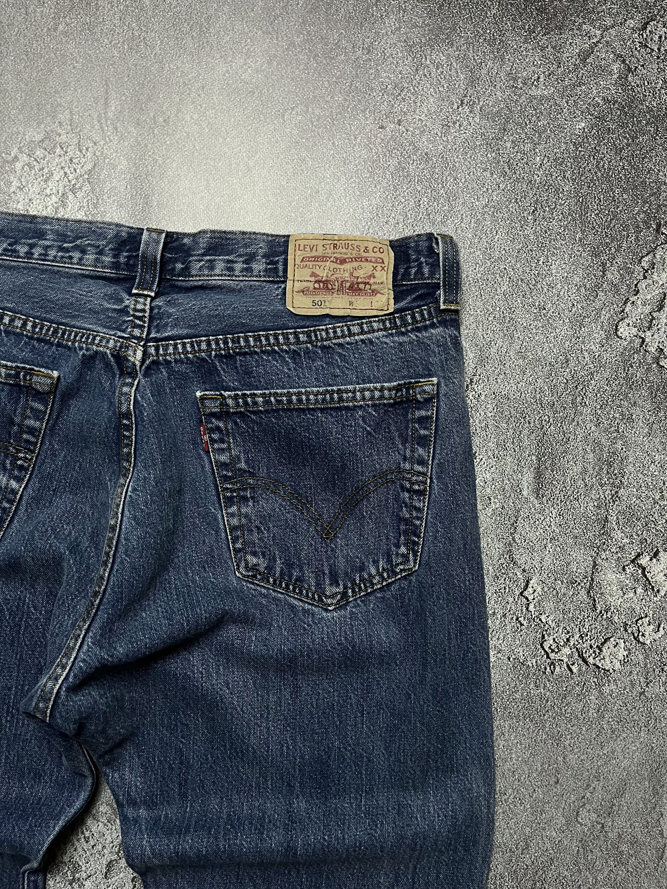 Levi's Vintage Jeans Levi’s 501 Bootcut Flared Big Logo 36/30 Size US 36 / EU 52 - 2 Thumbnail