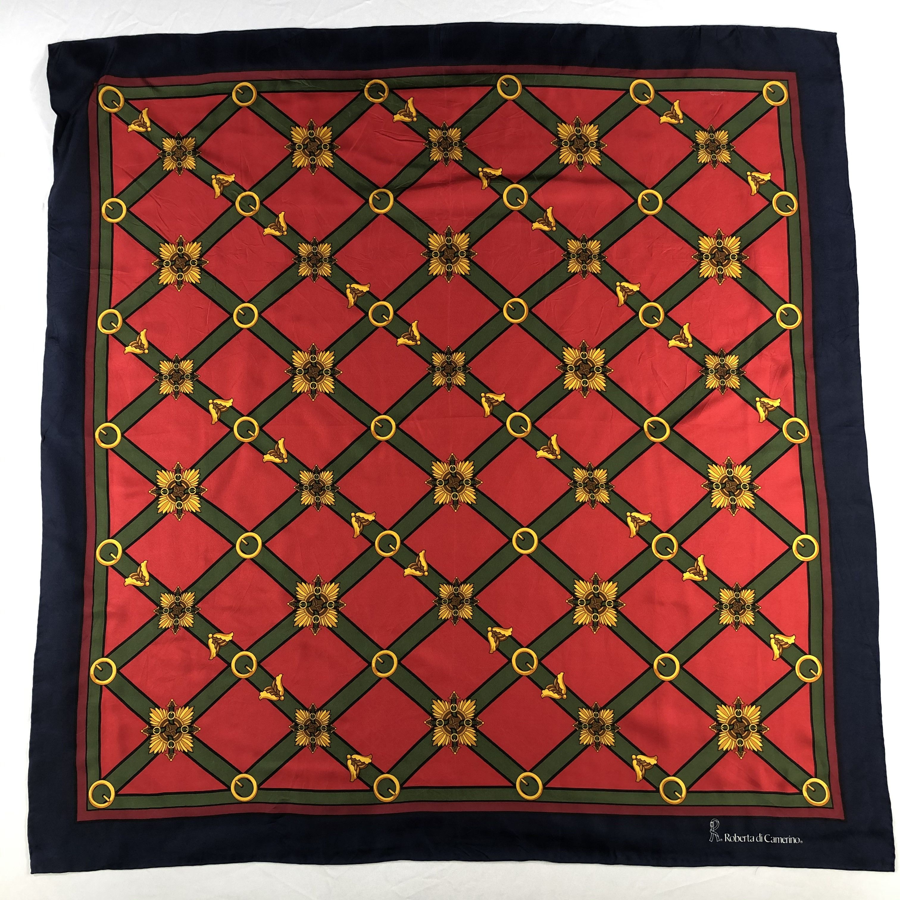 Roberta di Camerino Vintage Roberta Di Camerino Silk Scarf Size ONE SIZE - 2 Thumbnail