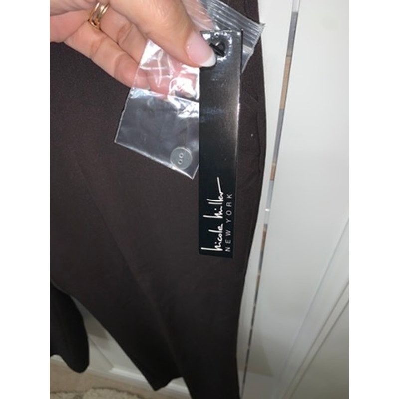 Nicole Miller NWT Nicole Miller New York Women's Capri Pants Size 14 Brown Size 36" / US 14 / IT 50 - 4 Thumbnail