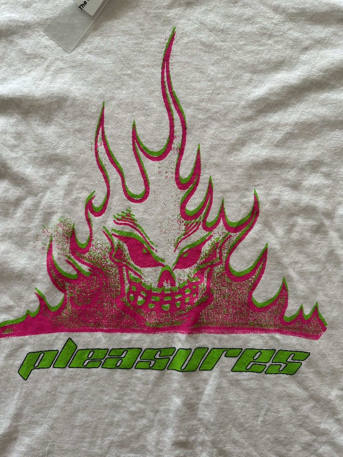 Pleasures Pleasures Flameboy T-Shirt White Size US S / EU 44-46 / 1 - 2 Thumbnail