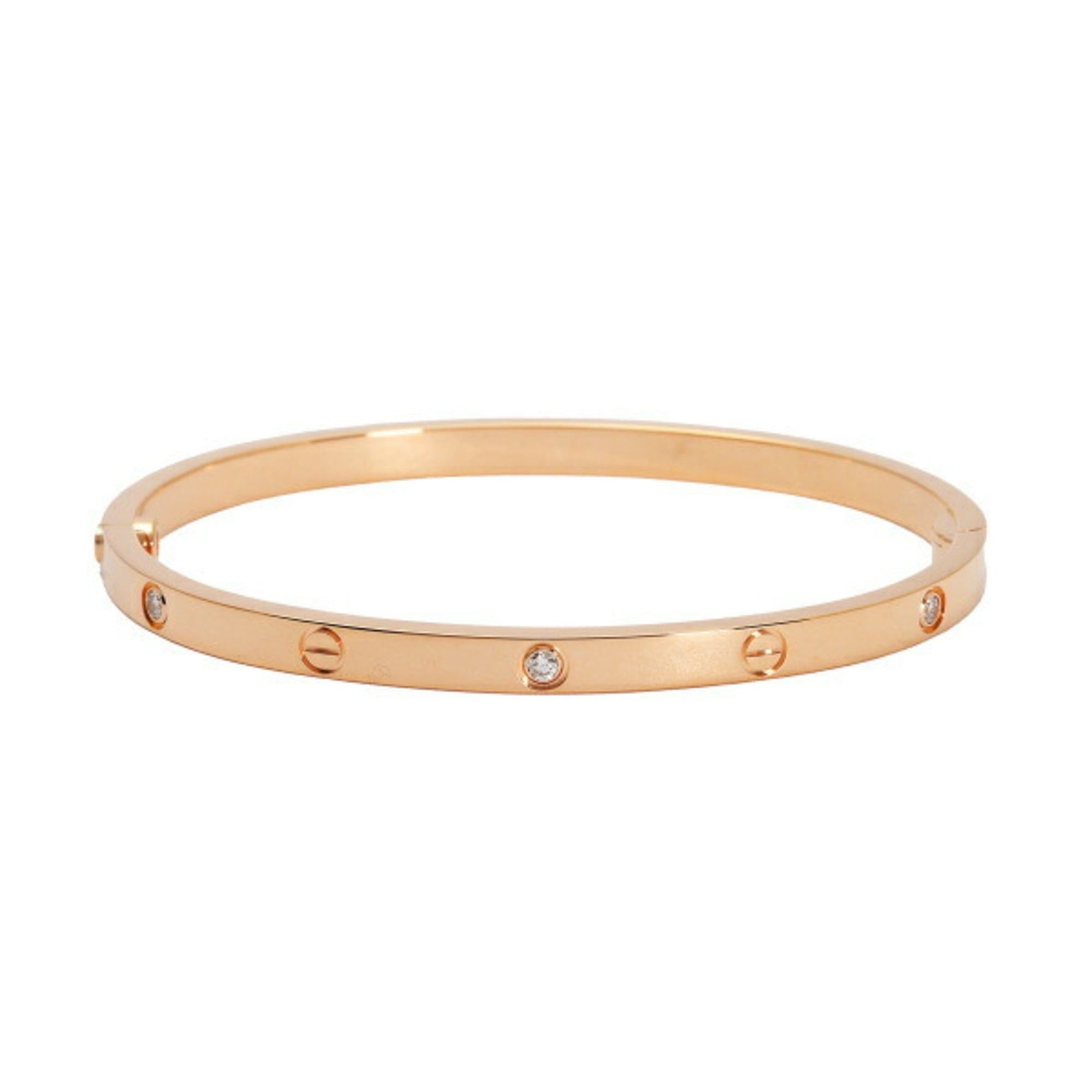 image of Cartier Love Sm K18Pg Pink Gold Bracelet, Women's