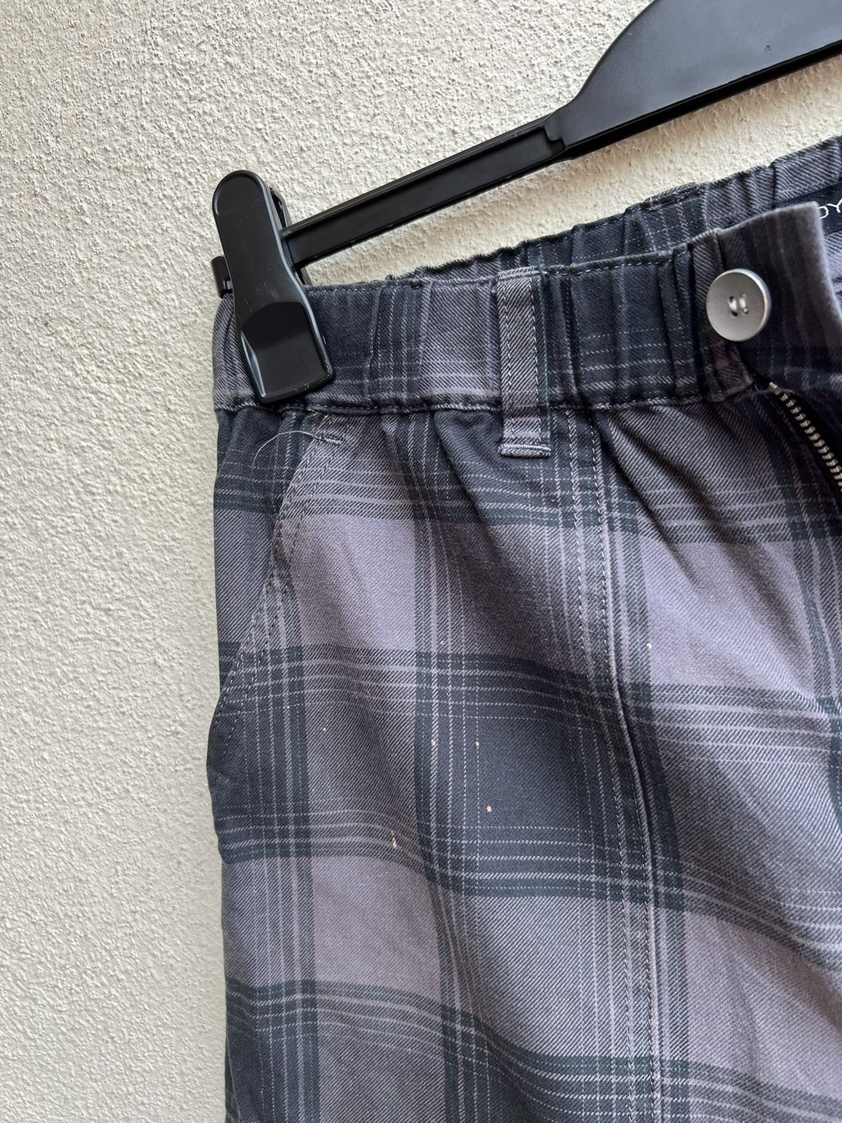 Vintage VTG MILK BOY Japan Check Cargo Trouser Pant Size US 30 / EU 46 - 9 Thumbnail